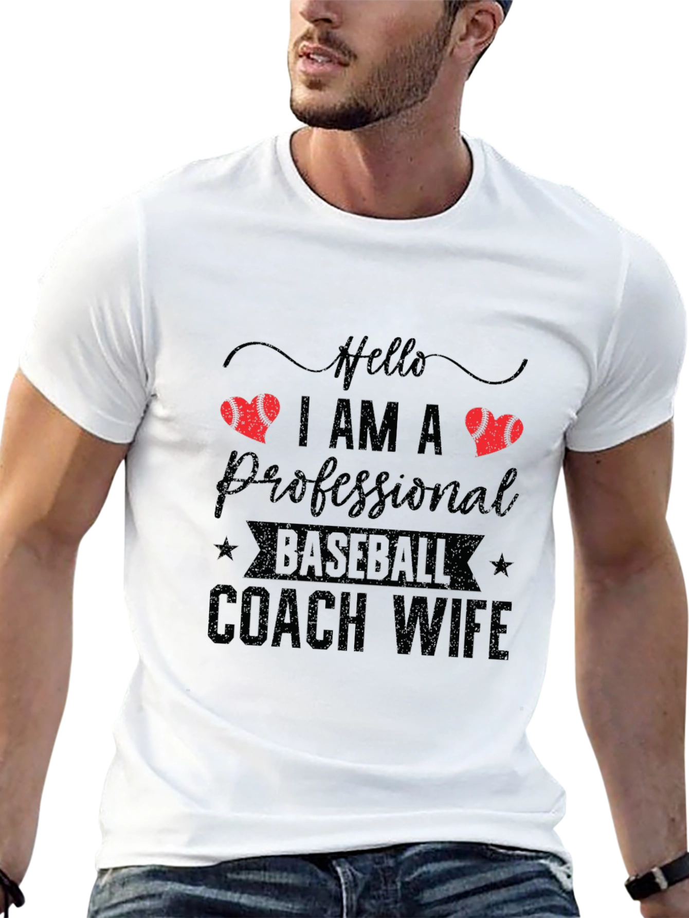 Baseball Coach Wife Graphic Tee