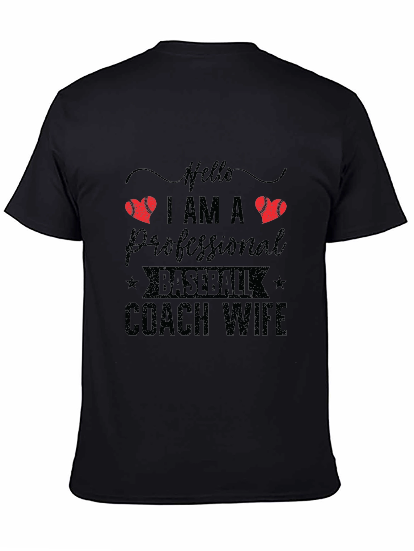 Baseball Coach Wife Graphic Tee