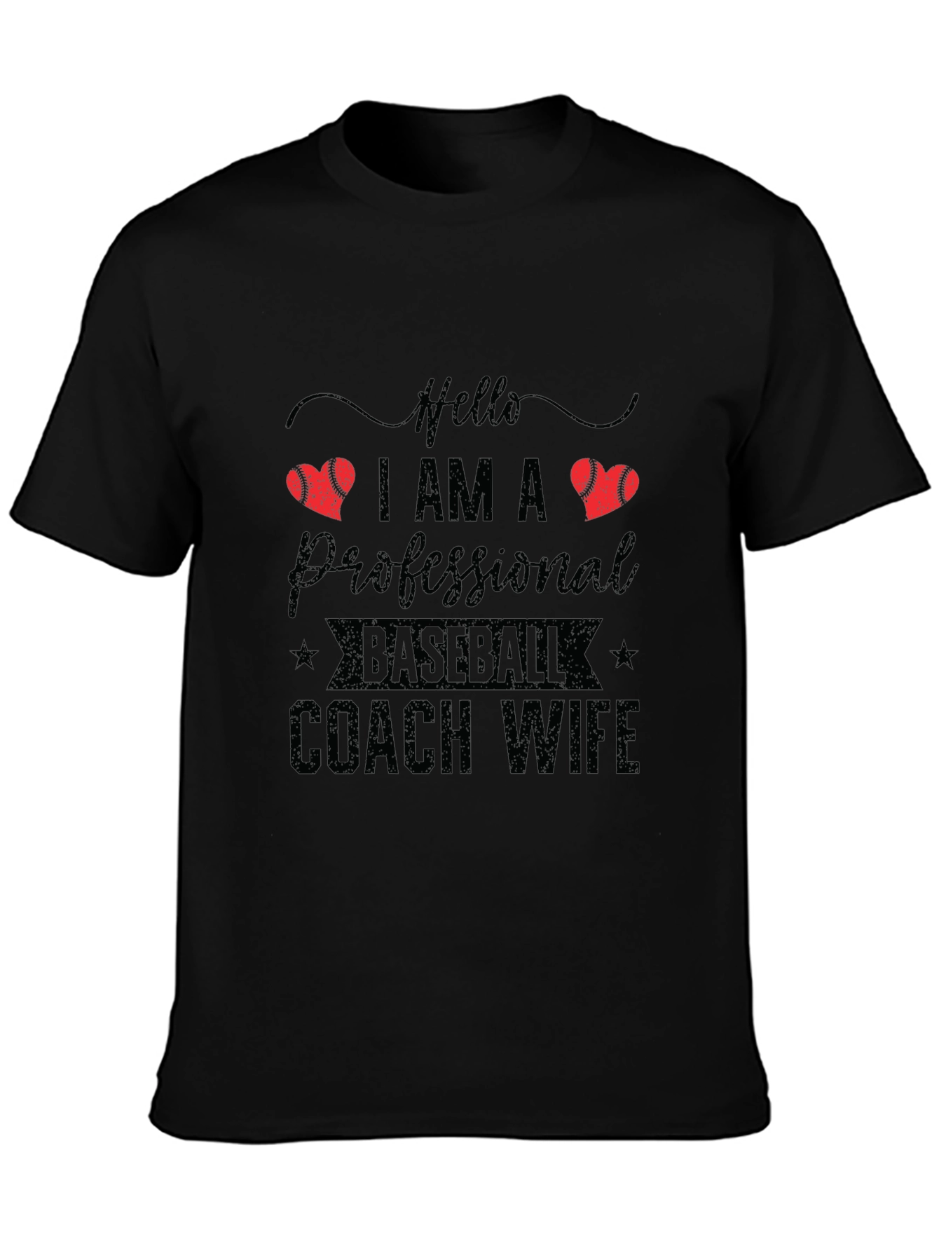 Baseball Coach Wife Graphic Tee