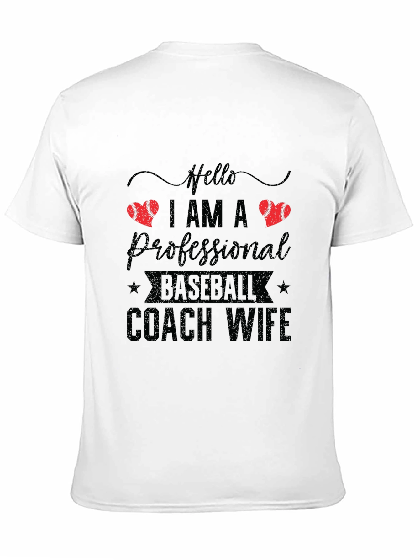 Baseball Coach Wife Graphic Tee