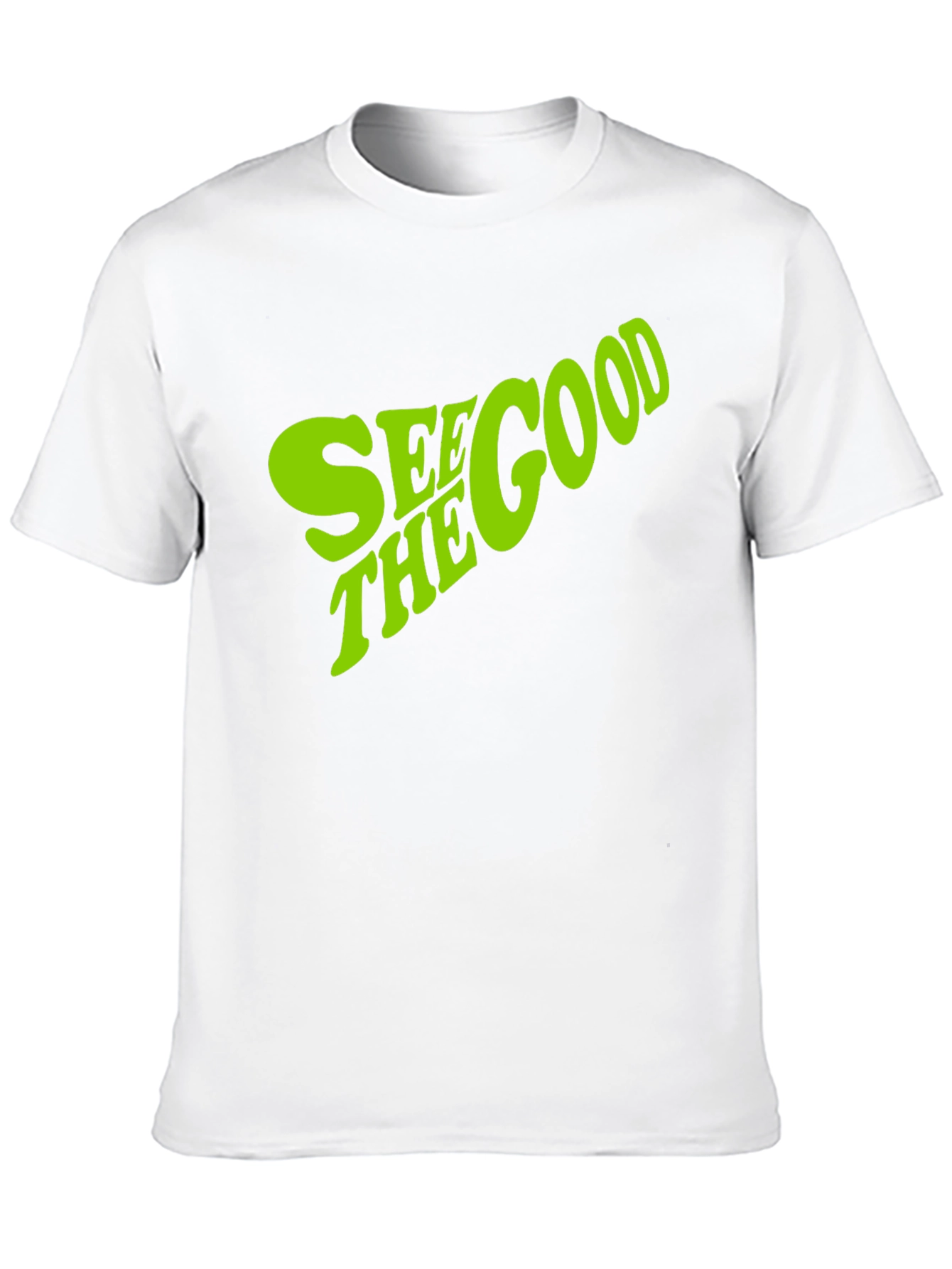 See the Good Graphic Tee - Trendy Black T-Shirt
