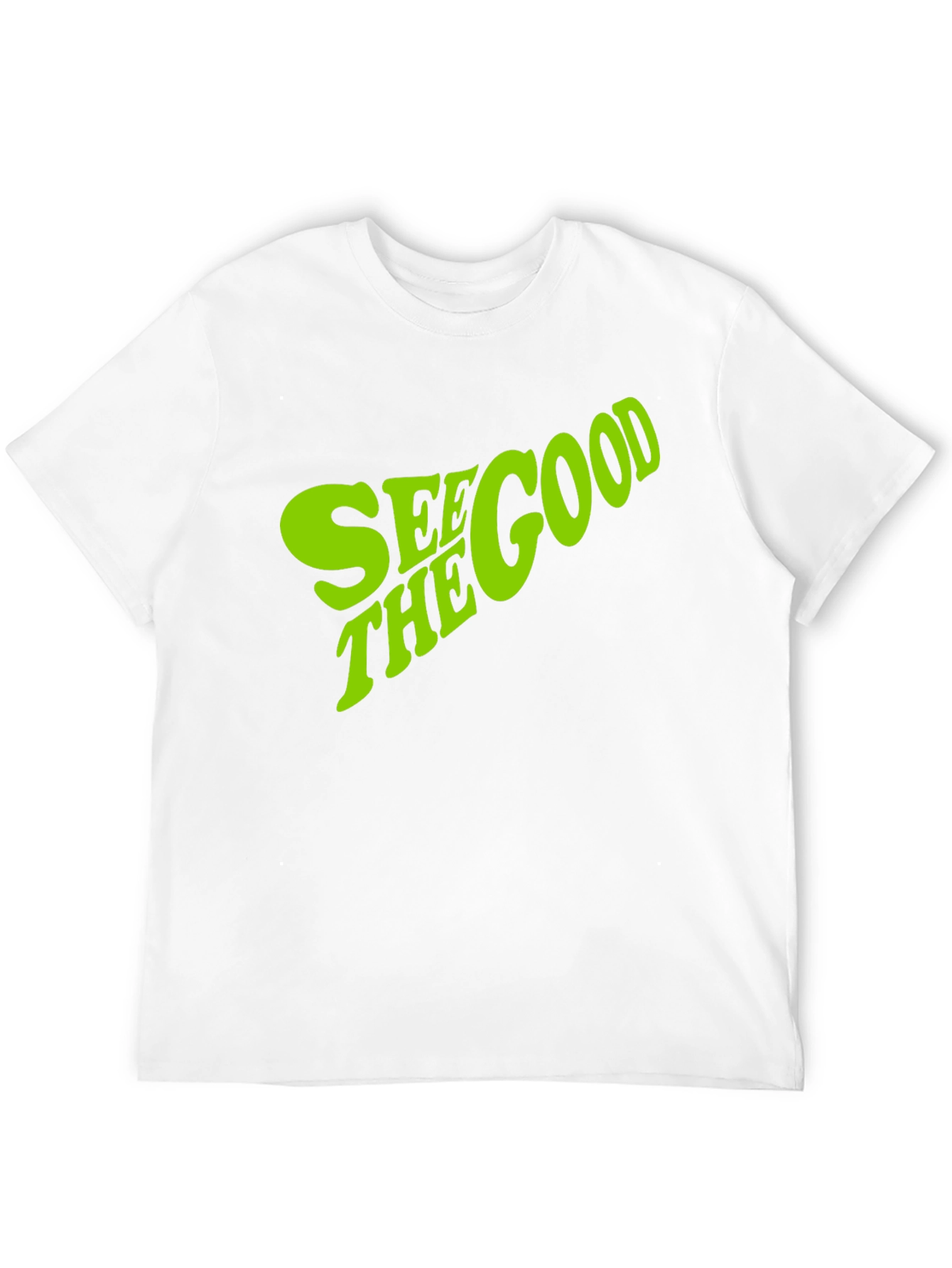 See the Good Graphic Tee - Trendy Black T-Shirt
