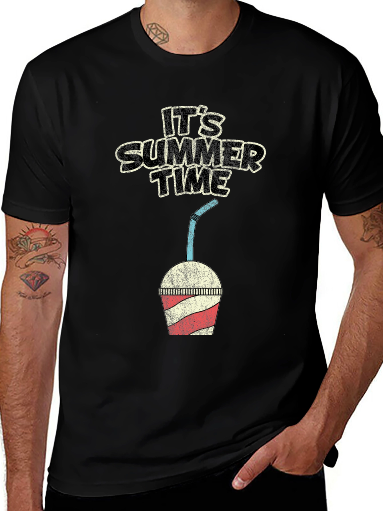 Its Summer Time Graphic T-Shirt