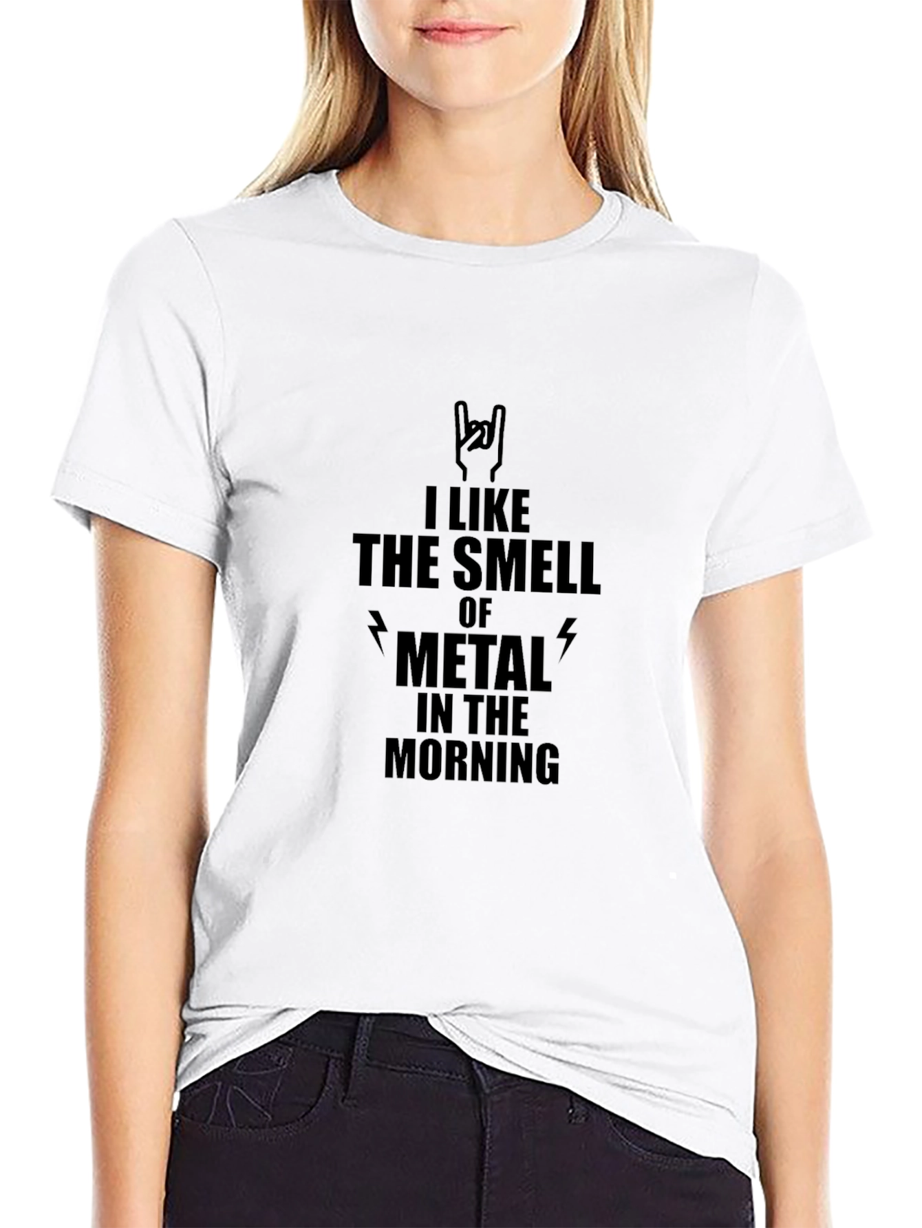 Metal Morning Black T-Shirt