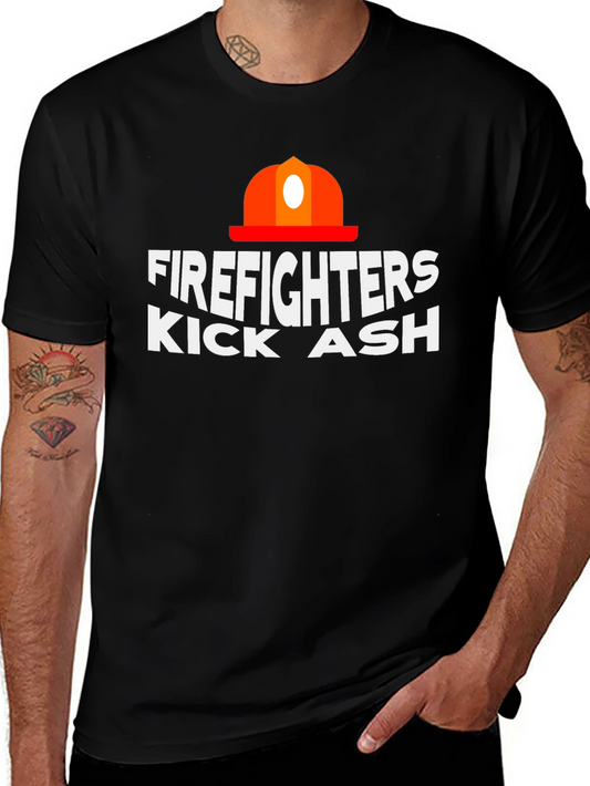 Firefighters Kick Ash Graphic Tee