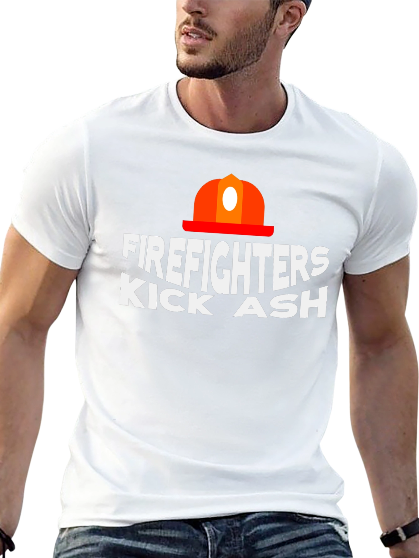 Firefighters Kick Ash Graphic Tee