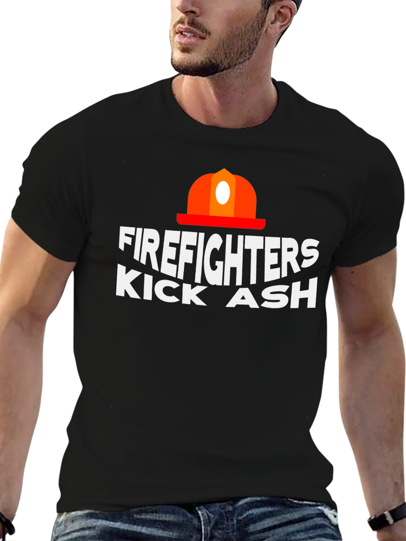 Firefighters Kick Ash Graphic Tee
