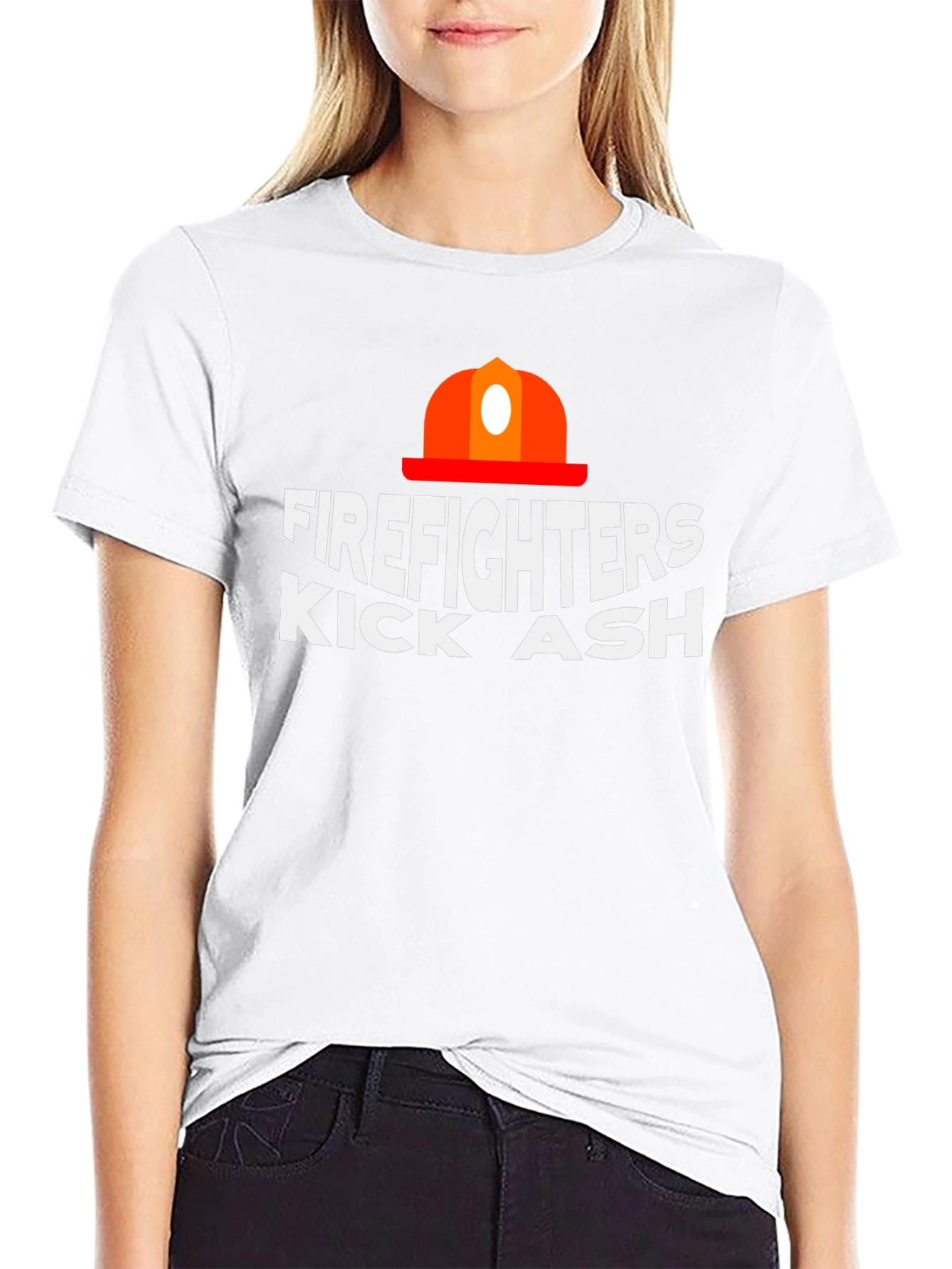 Firefighters Kick Ash Graphic Tee