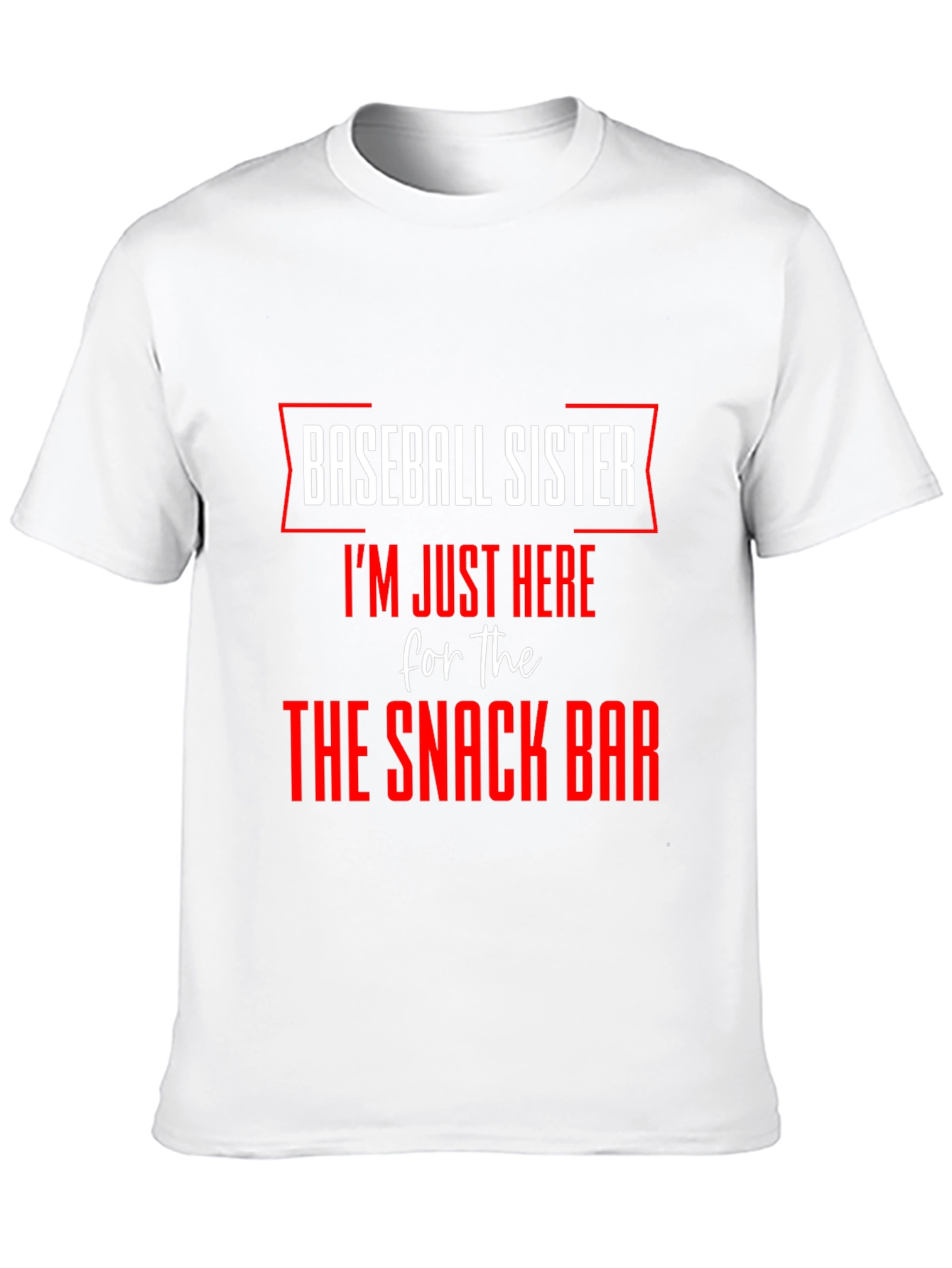 Baseball Sister Snack Bar T-Shirt