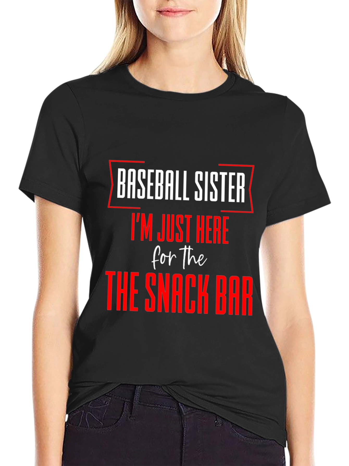 Baseball Sister Snack Bar T-Shirt