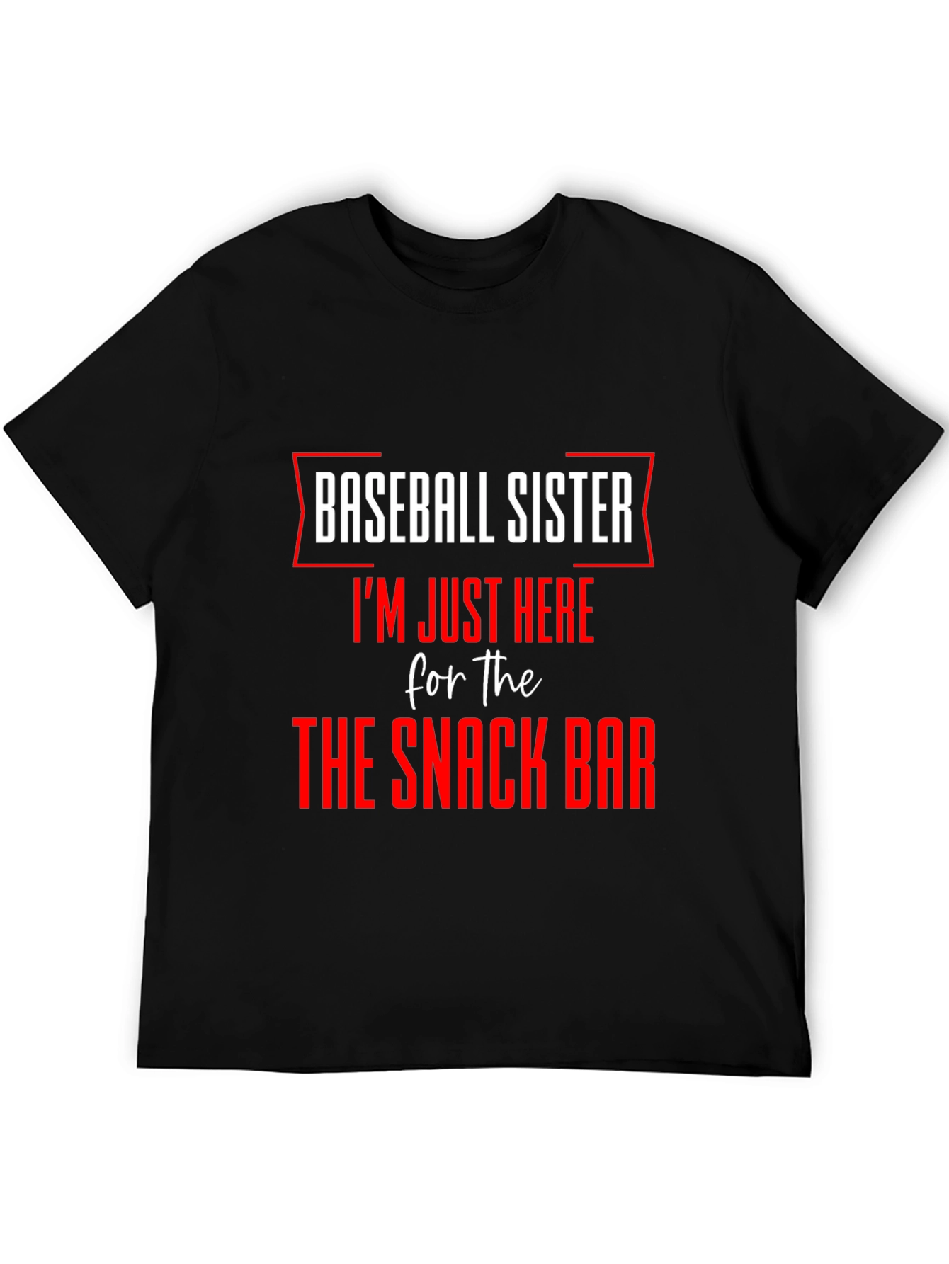 Baseball Sister Snack Bar T-Shirt