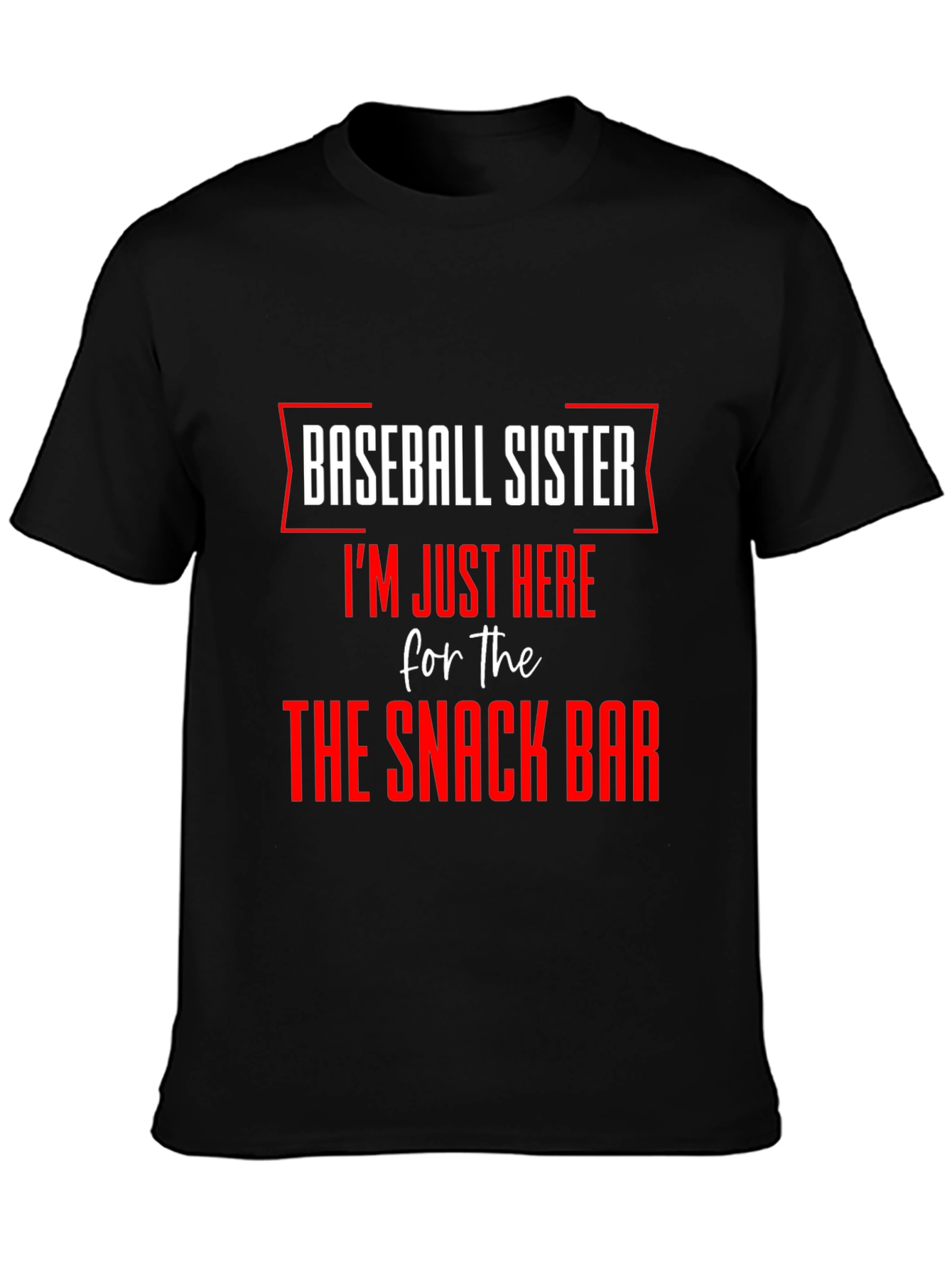 Baseball Sister Snack Bar T-Shirt