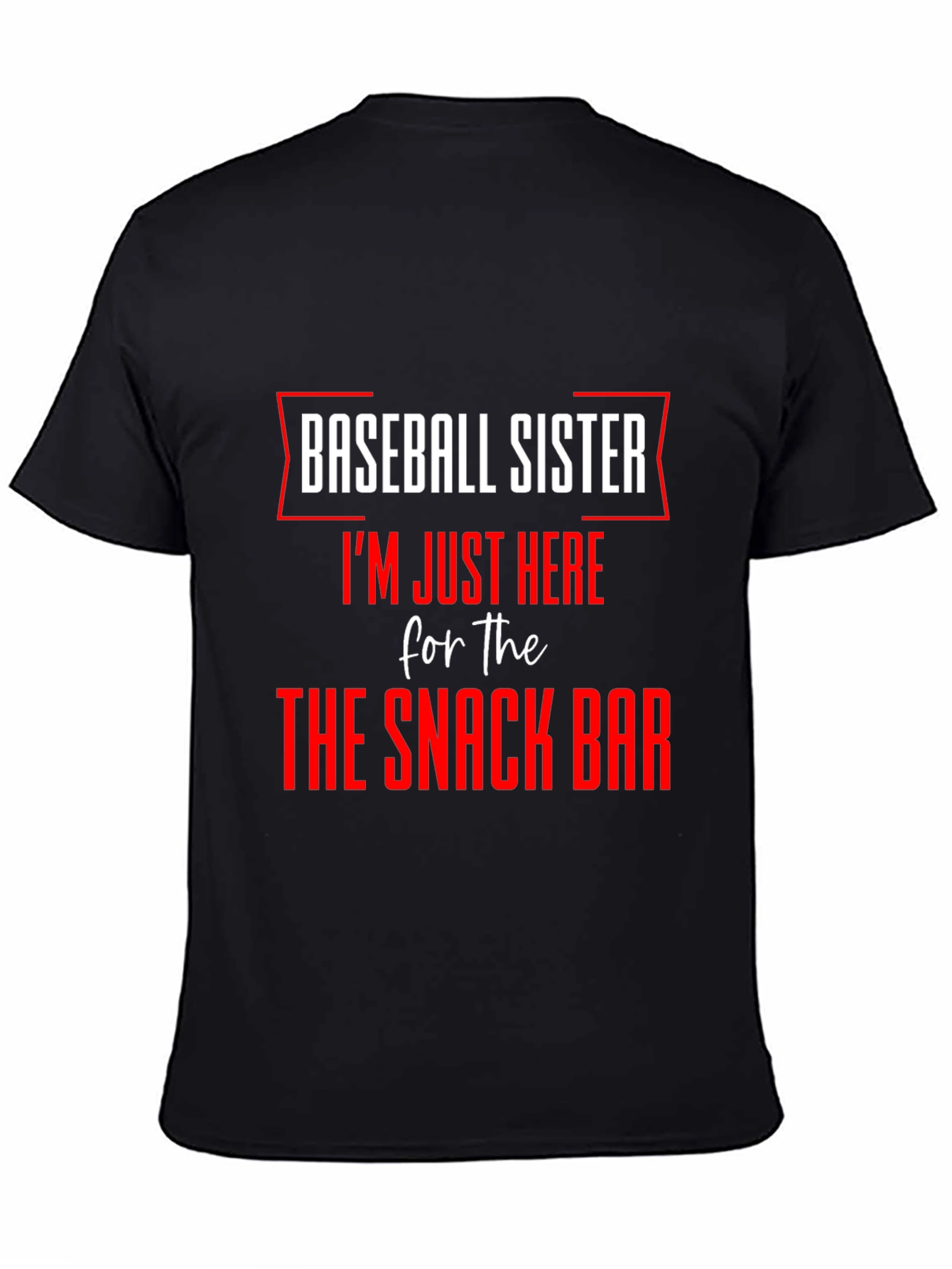 Baseball Sister Snack Bar T-Shirt