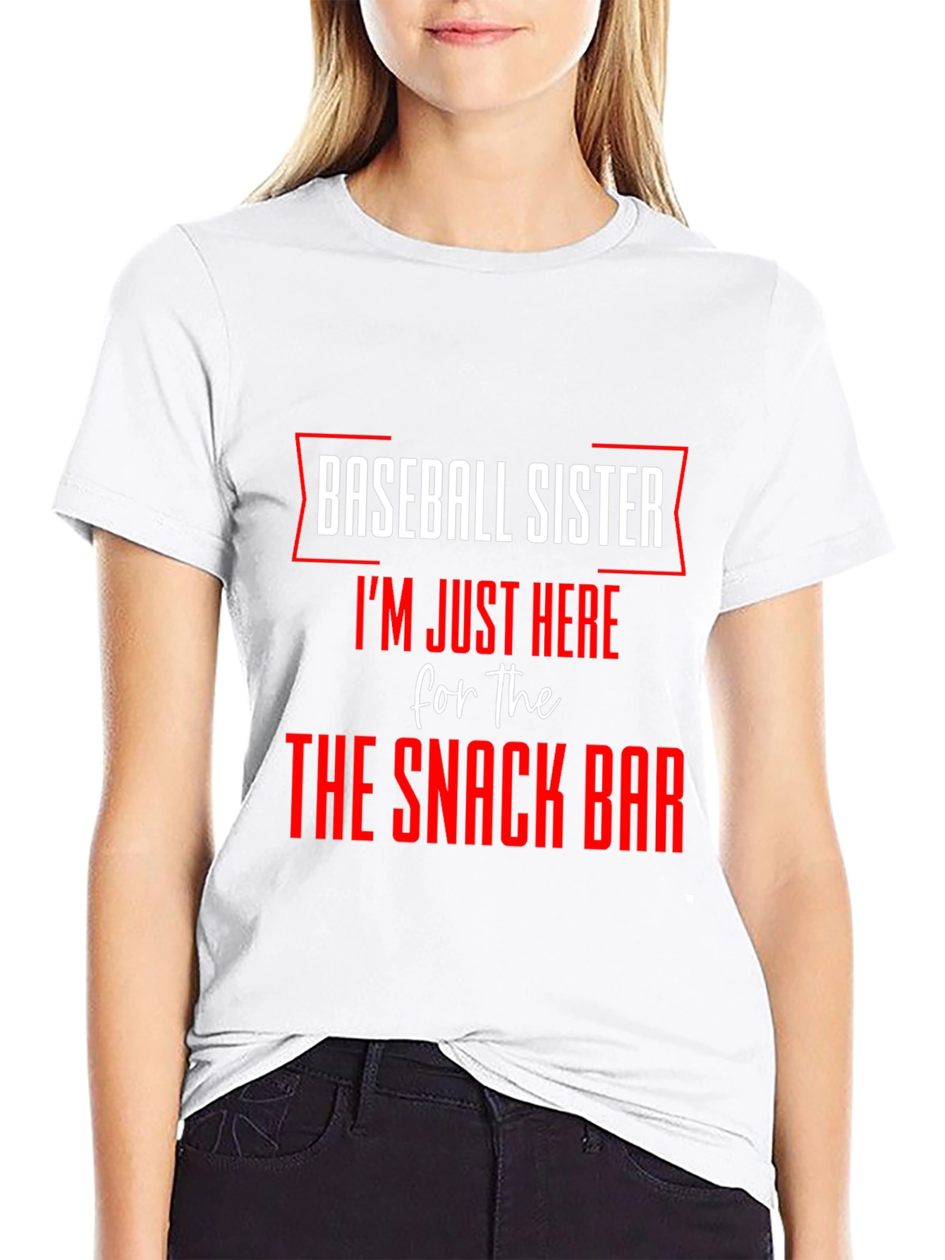 Baseball Sister Snack Bar T-Shirt