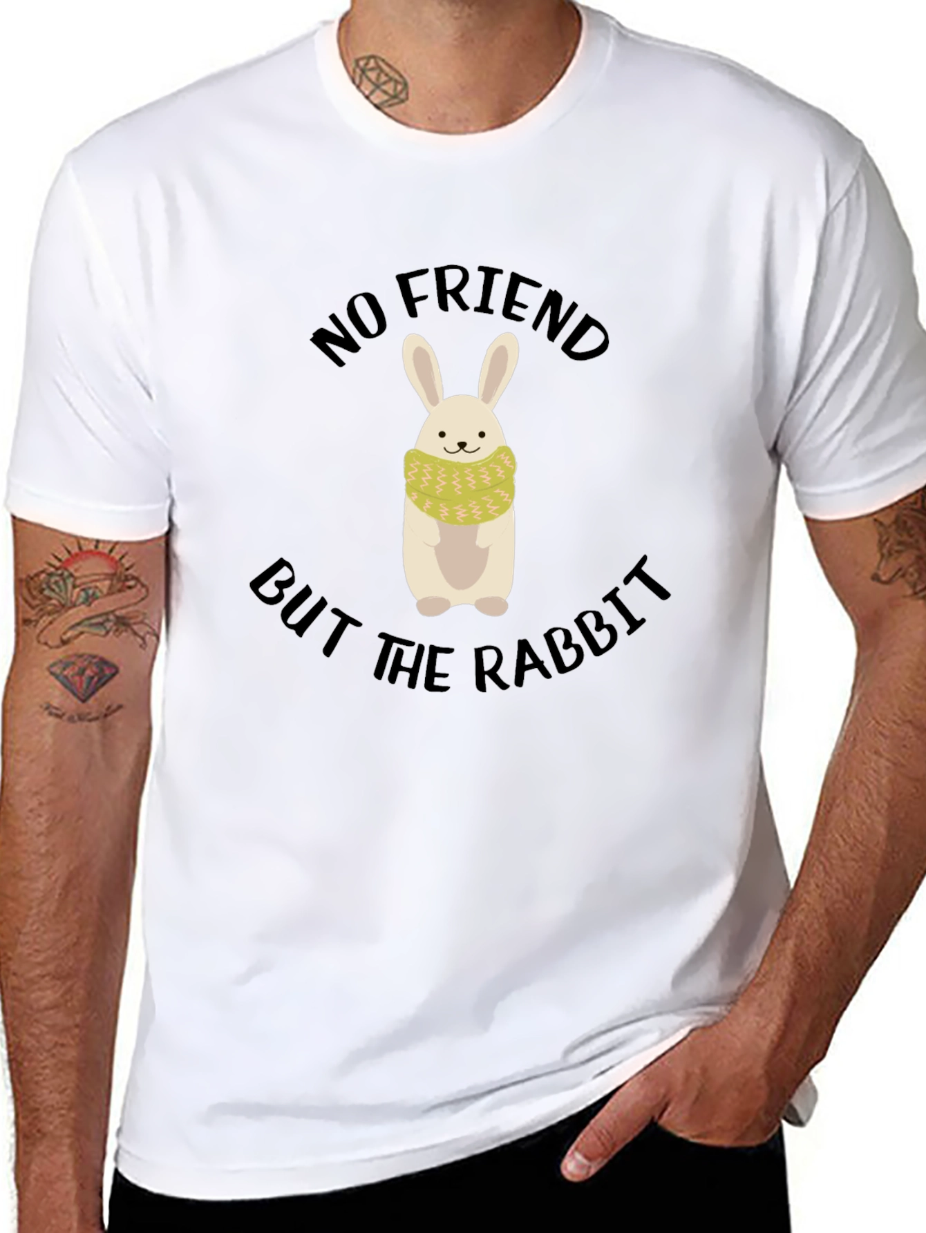 No Friend But The Rabbit Graphic Tee