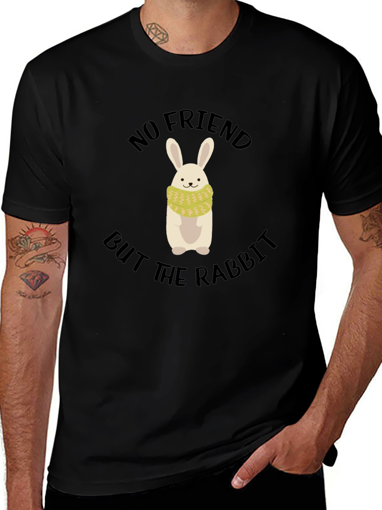 No Friend But The Rabbit Graphic Tee