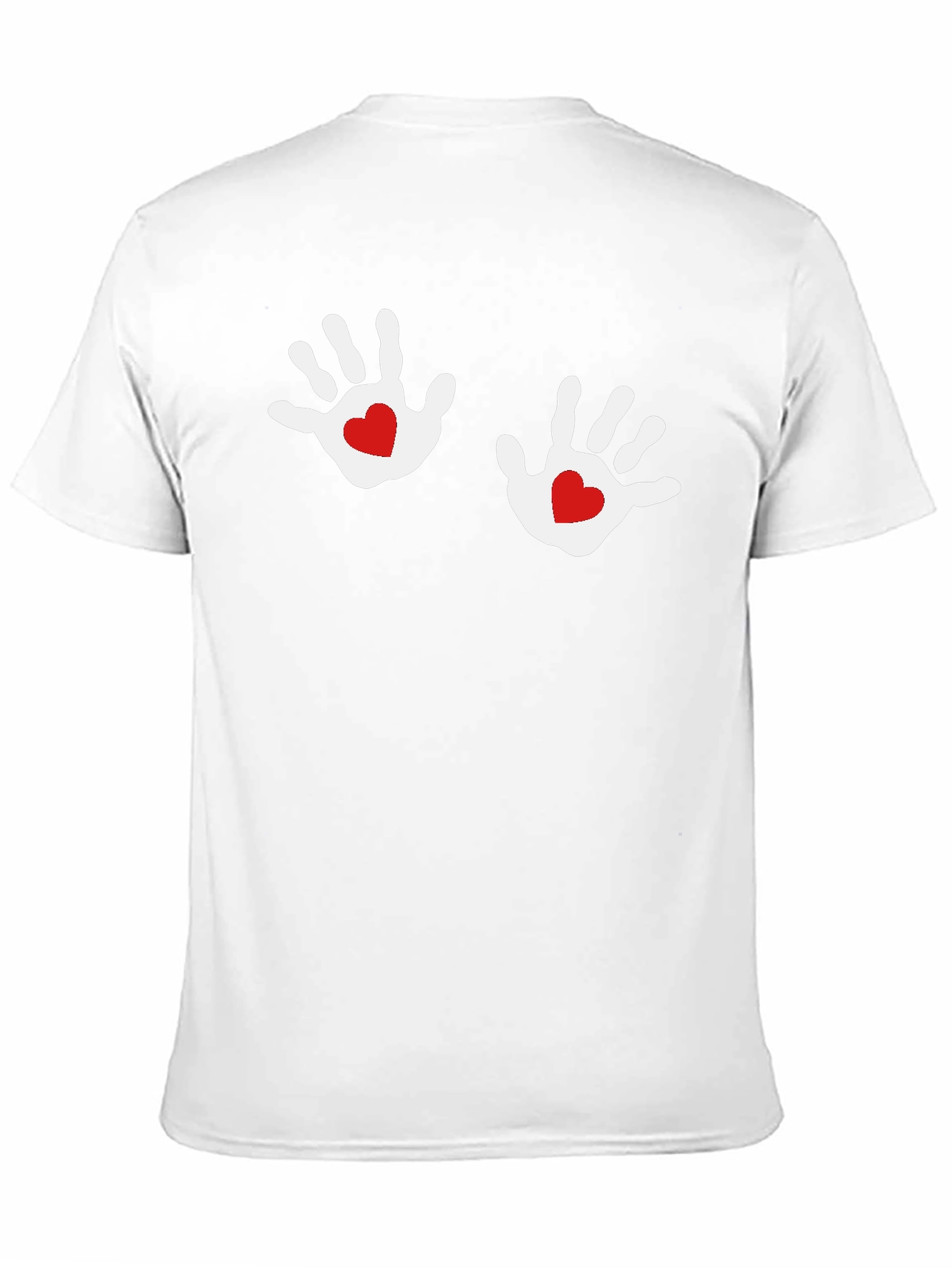 Hand Heart Graphic Tee - Black