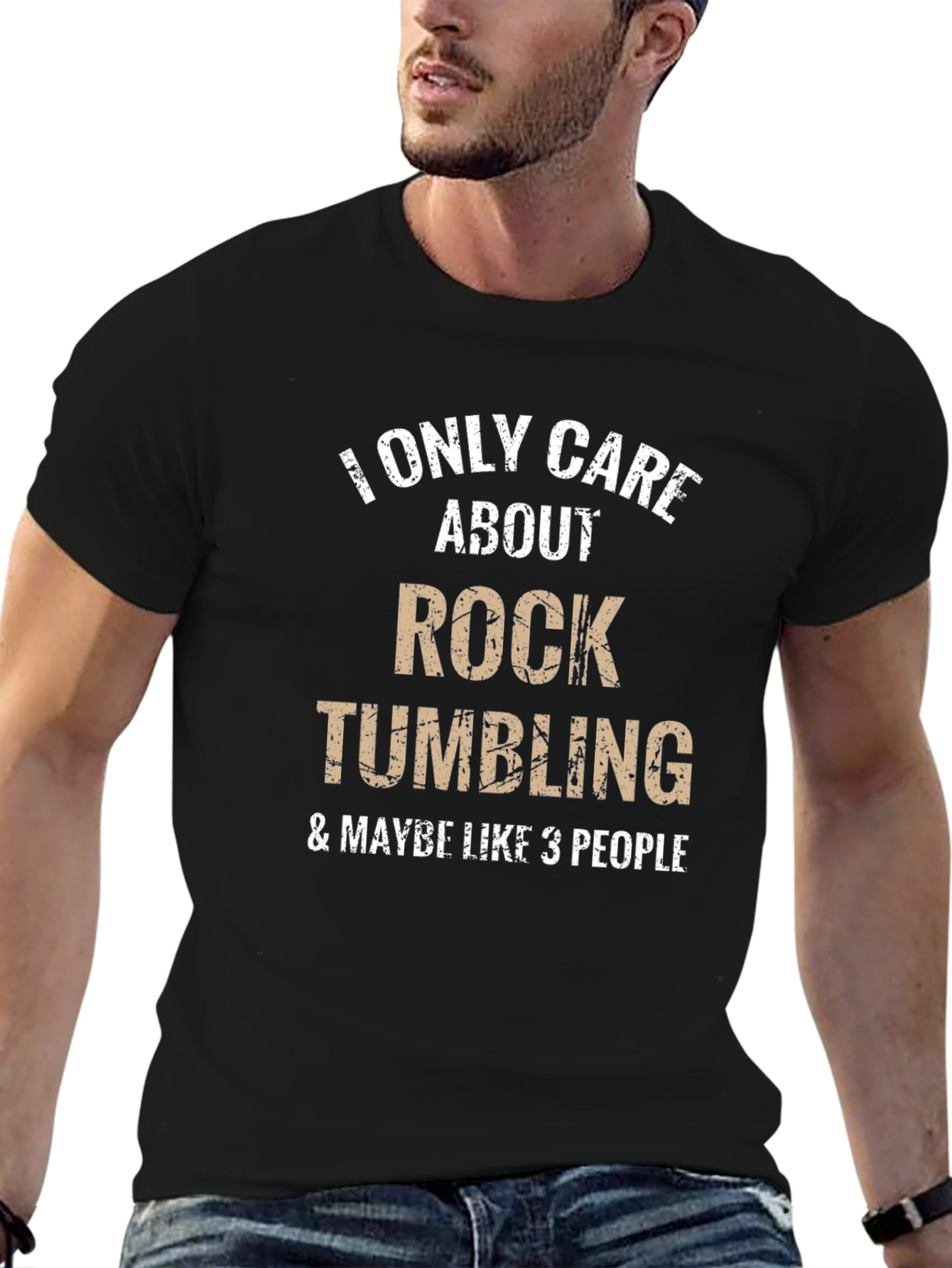 Rock Tumbling T-Shirt - Funny Hobby Tee
