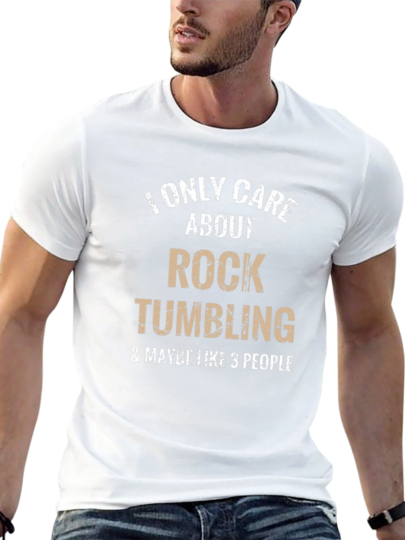 Rock Tumbling T-Shirt - Funny Hobby Tee