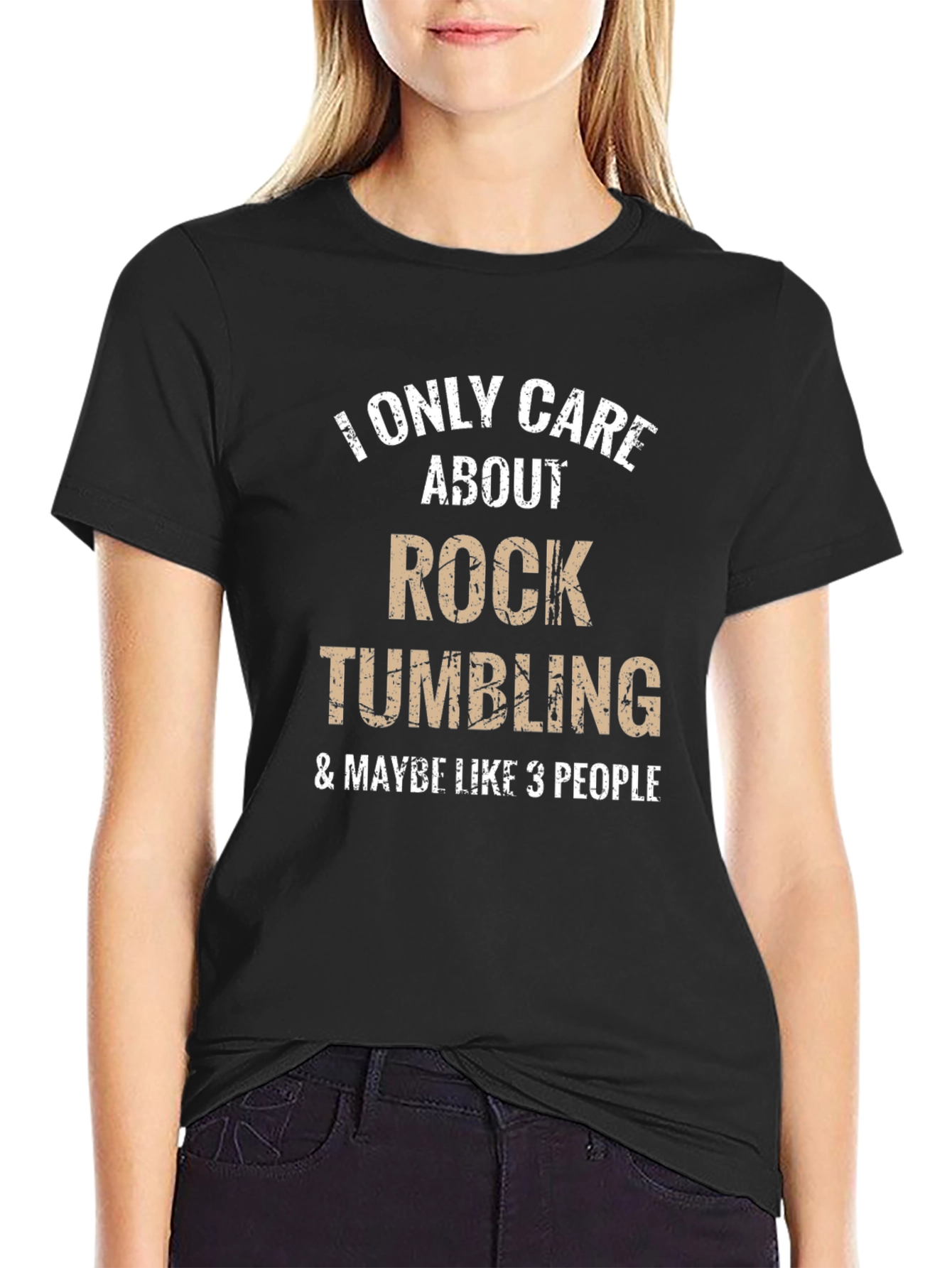 Rock Tumbling T-Shirt - Funny Hobby Tee