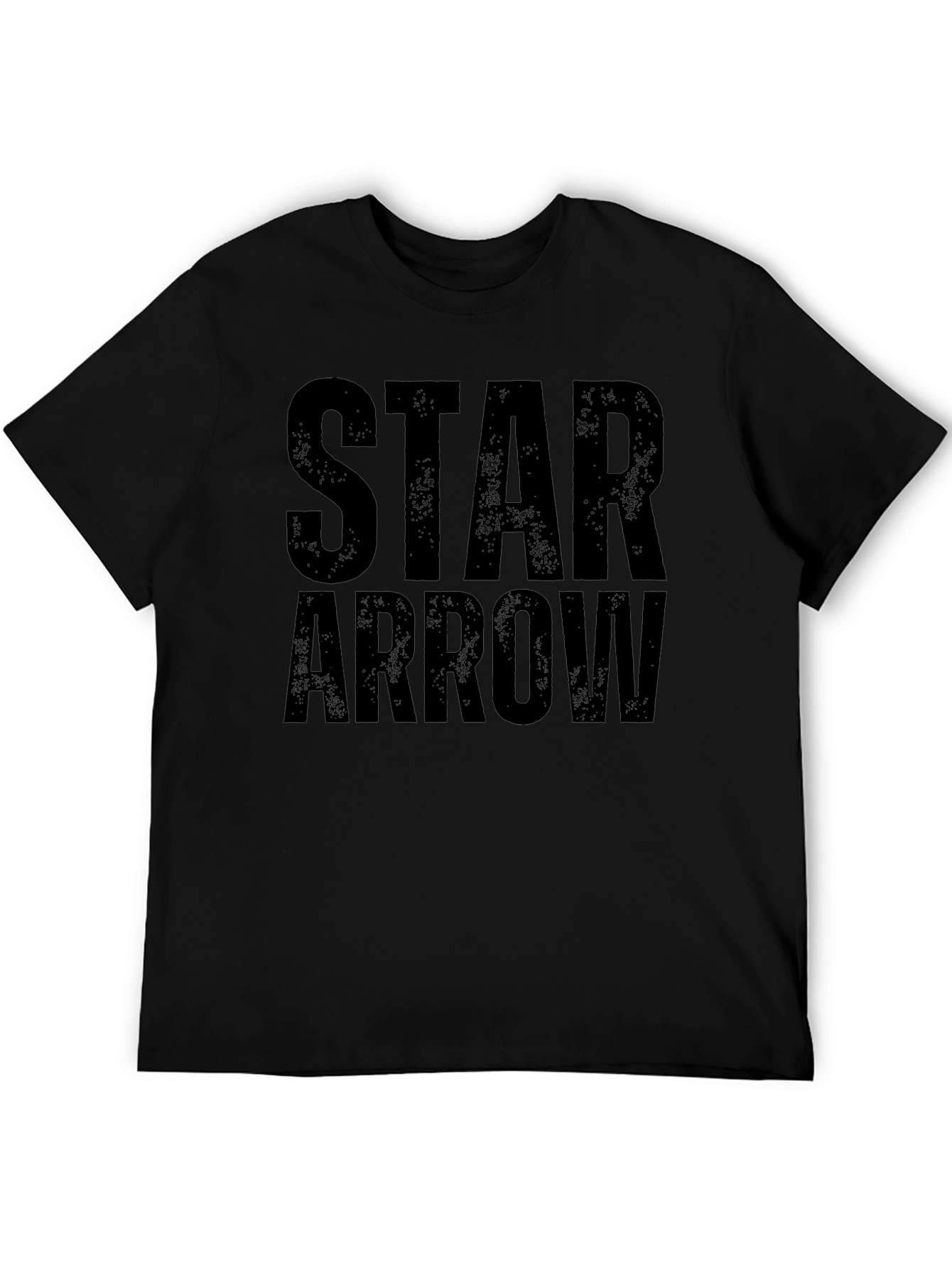 Star Arrow Graphic Tee - Black T-Shirt