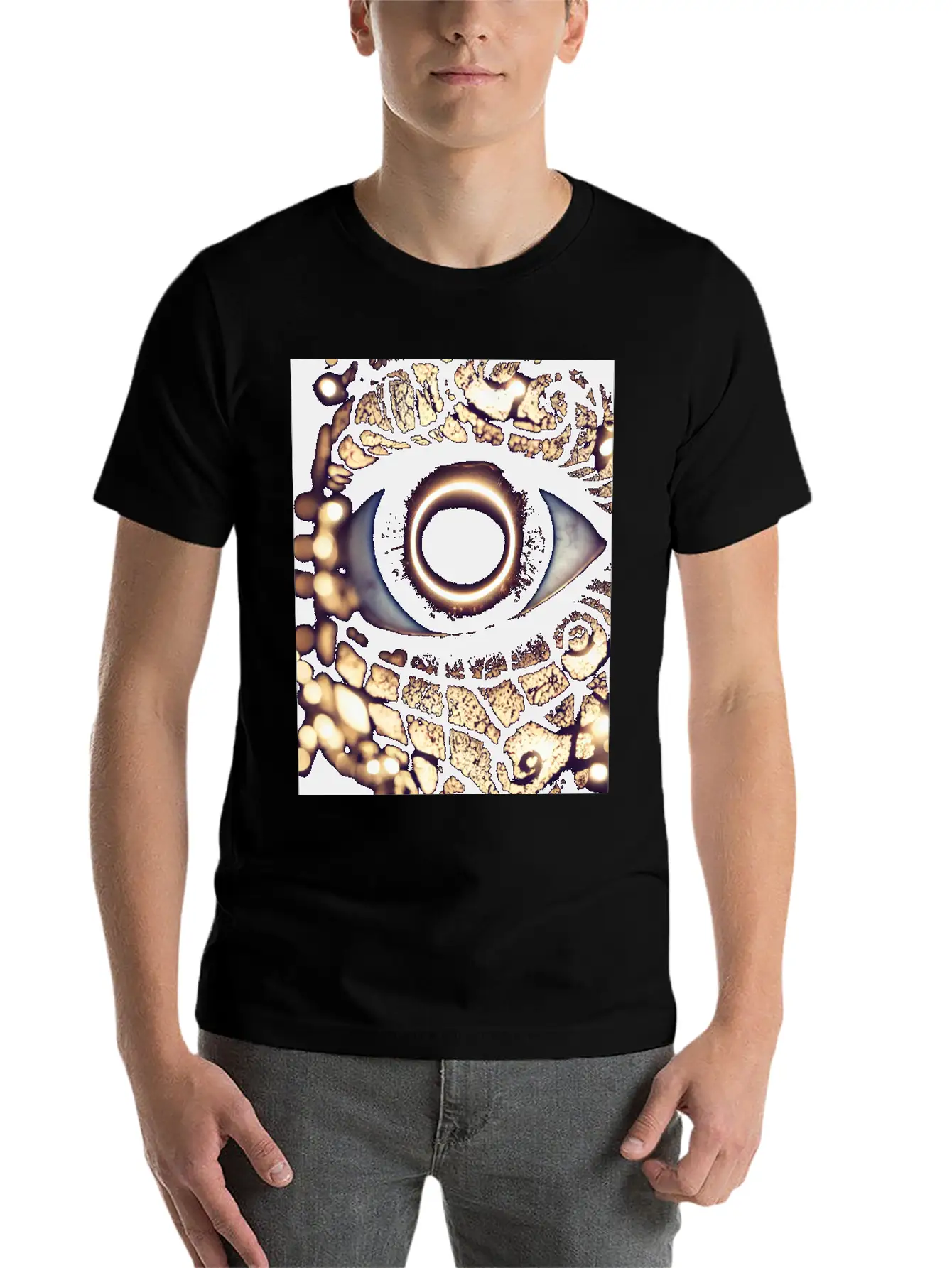 Eye See All Unisex Casual T-Shirt – Clean Design For Daily Comfort