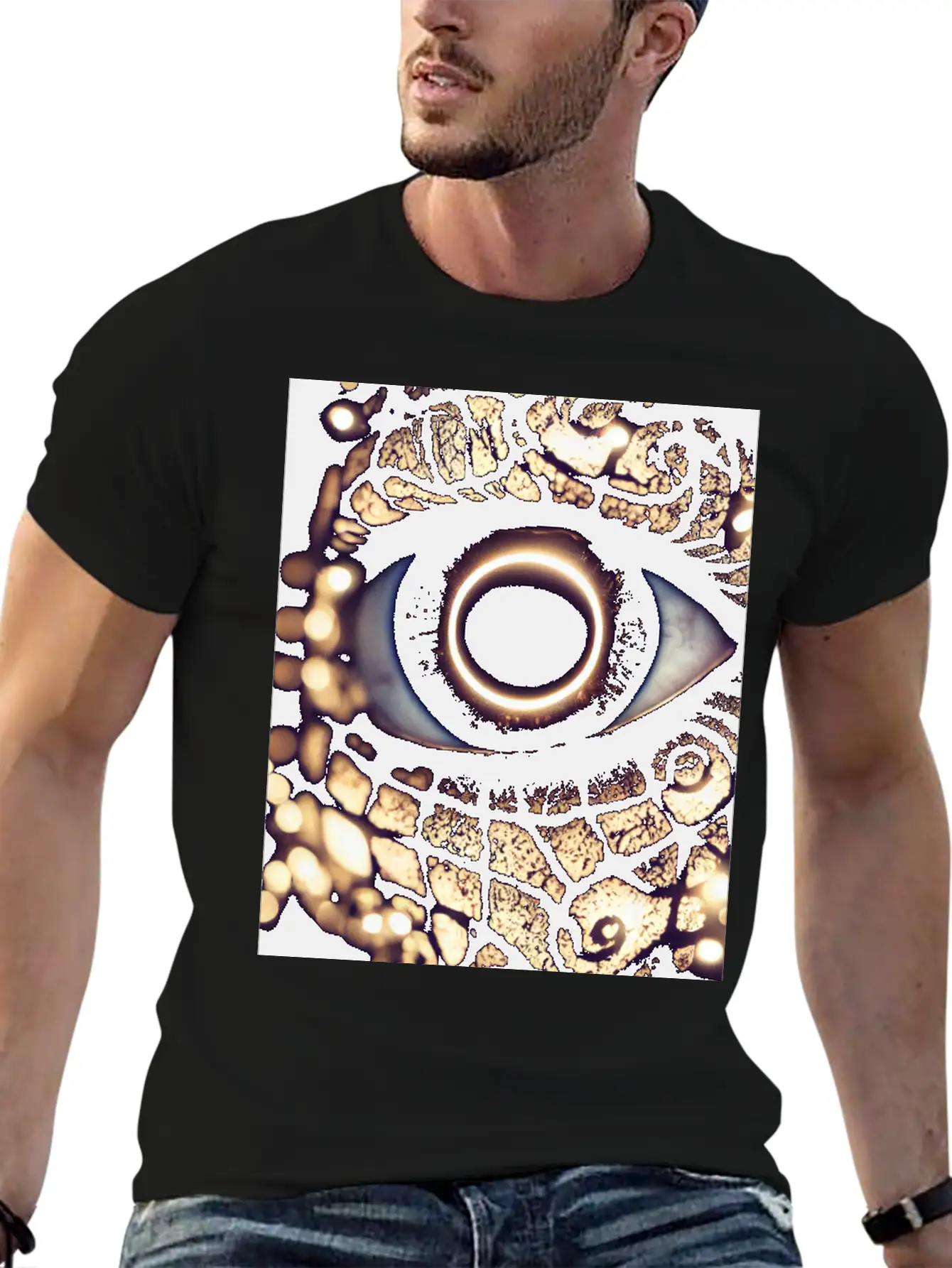 Eye See All Unisex Casual T-Shirt – Clean Design For Daily Comfort