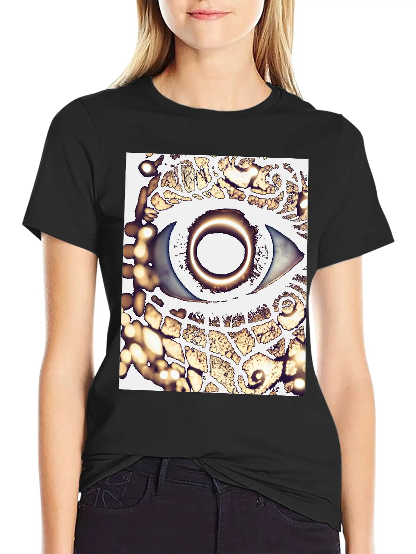Eye See All Unisex Casual T-Shirt – Clean Design For Daily Comfort
