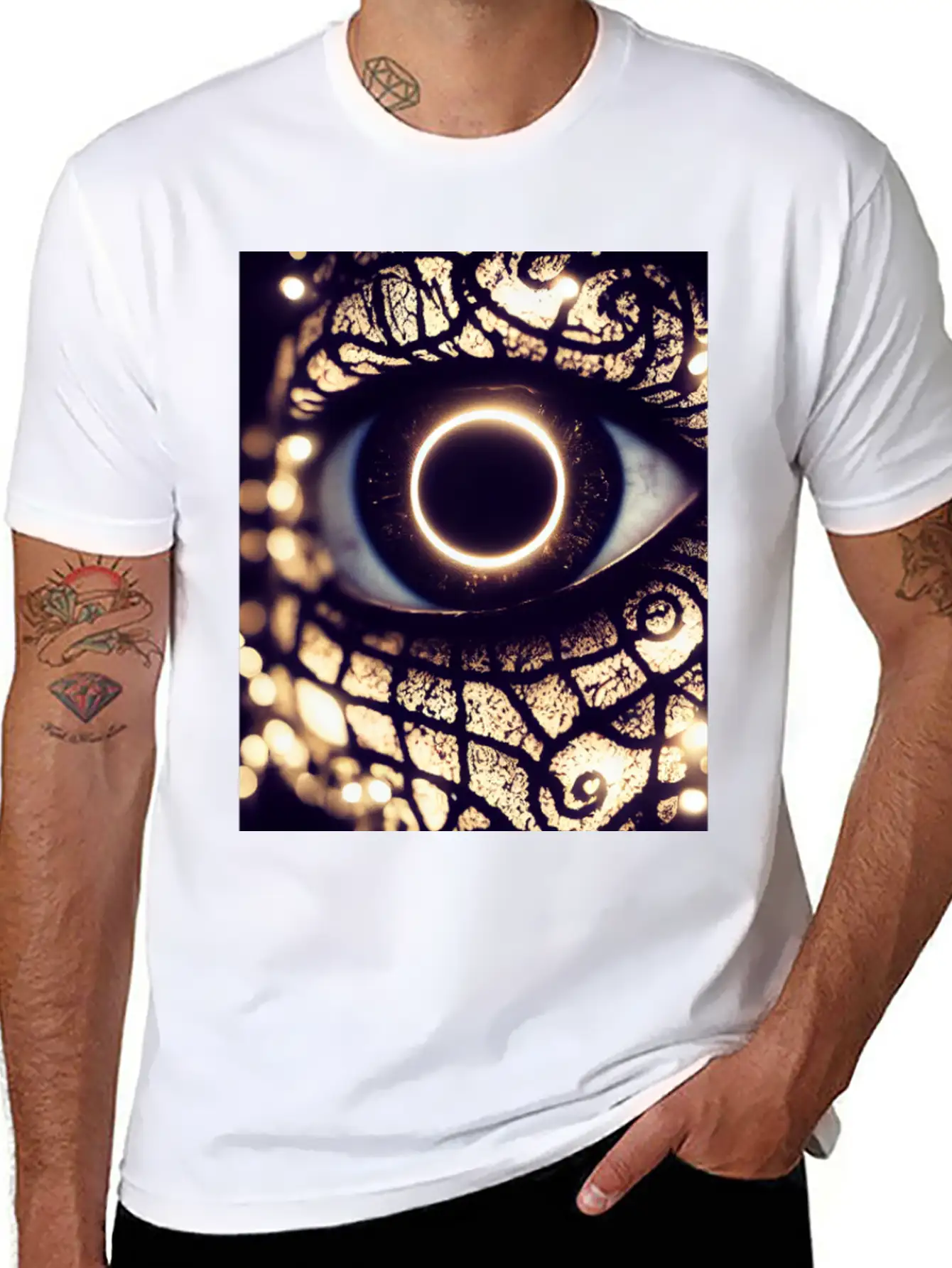 Eye See All Unisex Casual T-Shirt – Clean Design For Daily Comfort