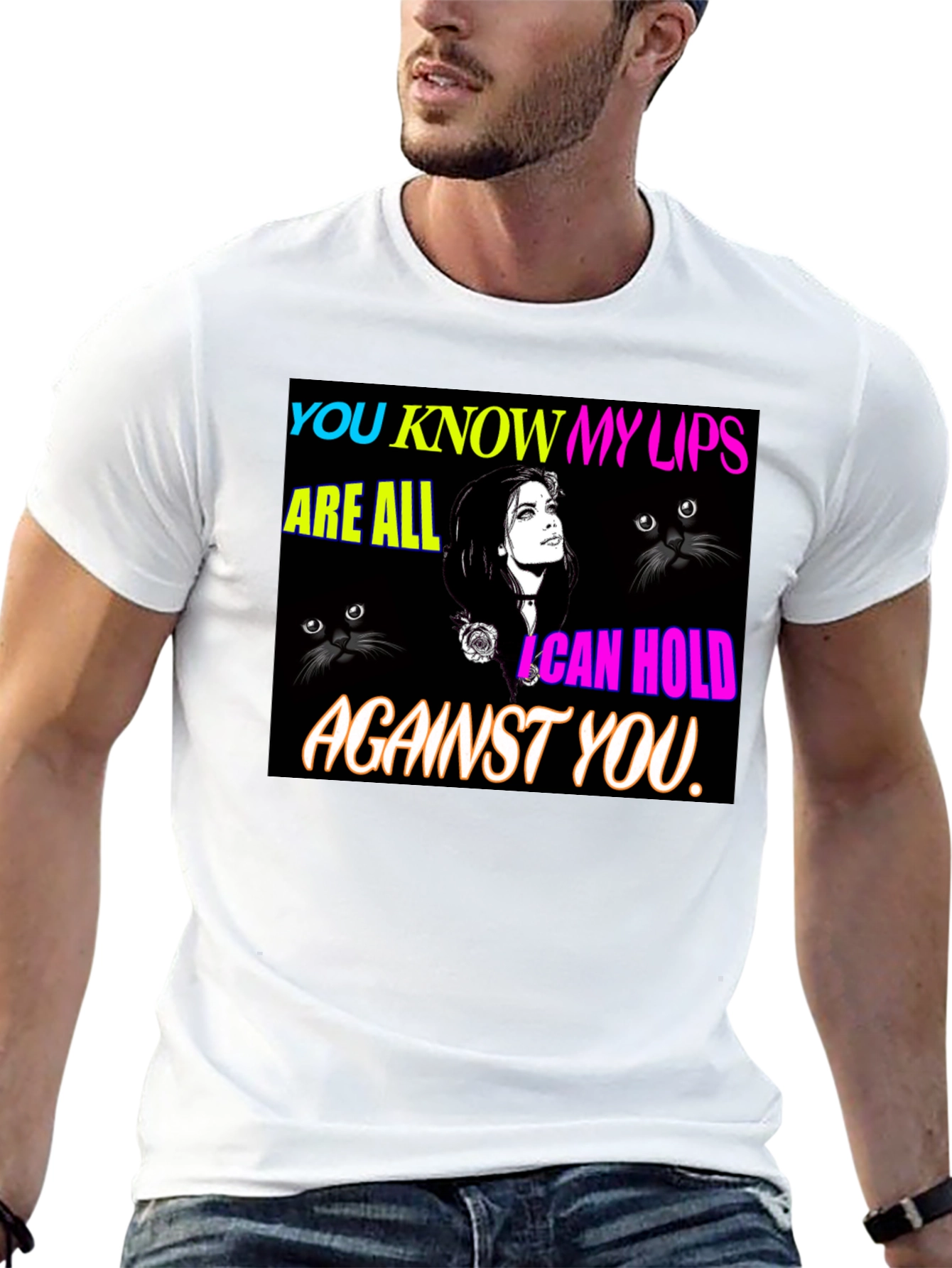 You Know My Lips Graphic T-Shirt