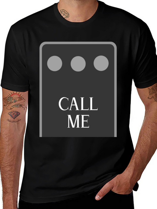 Call Me Graphic Tee - Fun & Unique Design
