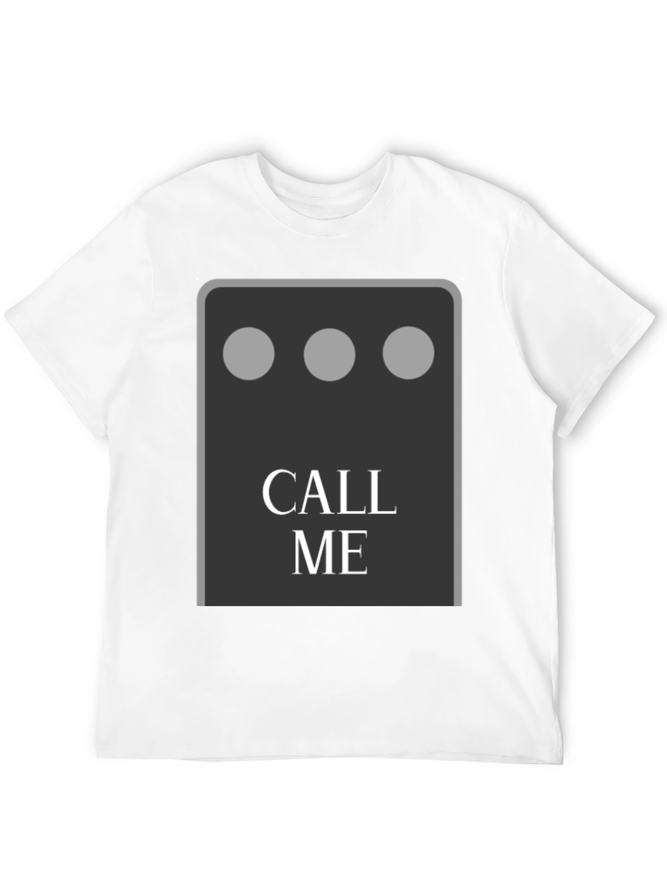 Call Me Graphic Tee - Fun & Unique Design