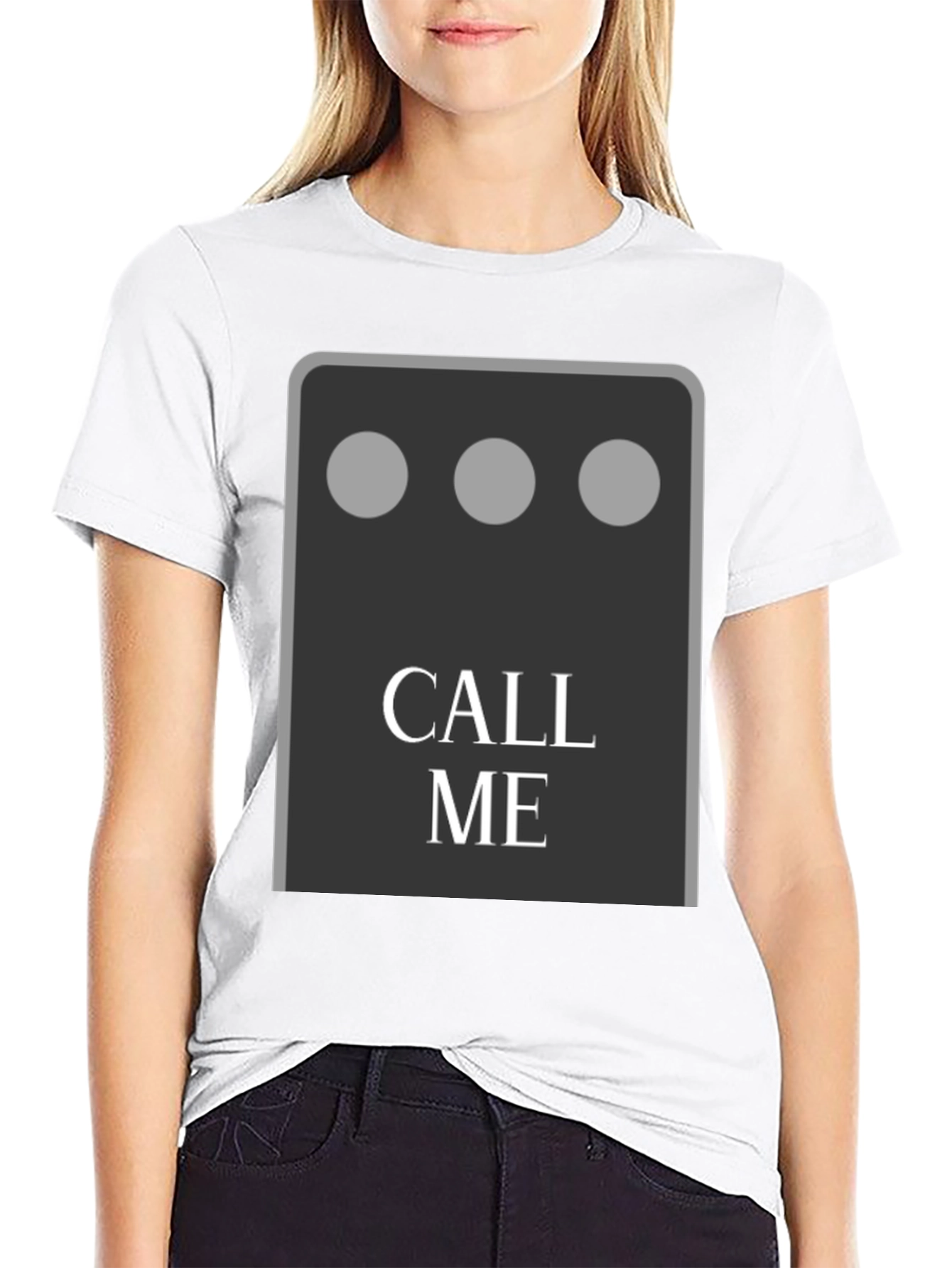 Call Me Graphic Tee - Fun & Unique Design