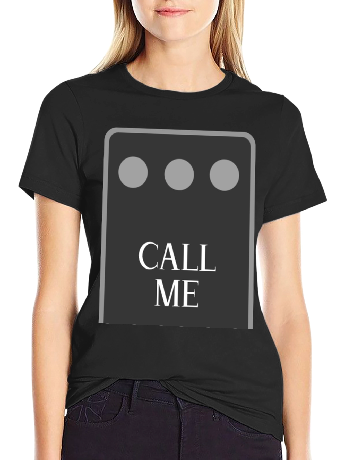 Call Me Graphic Tee - Fun & Unique Design