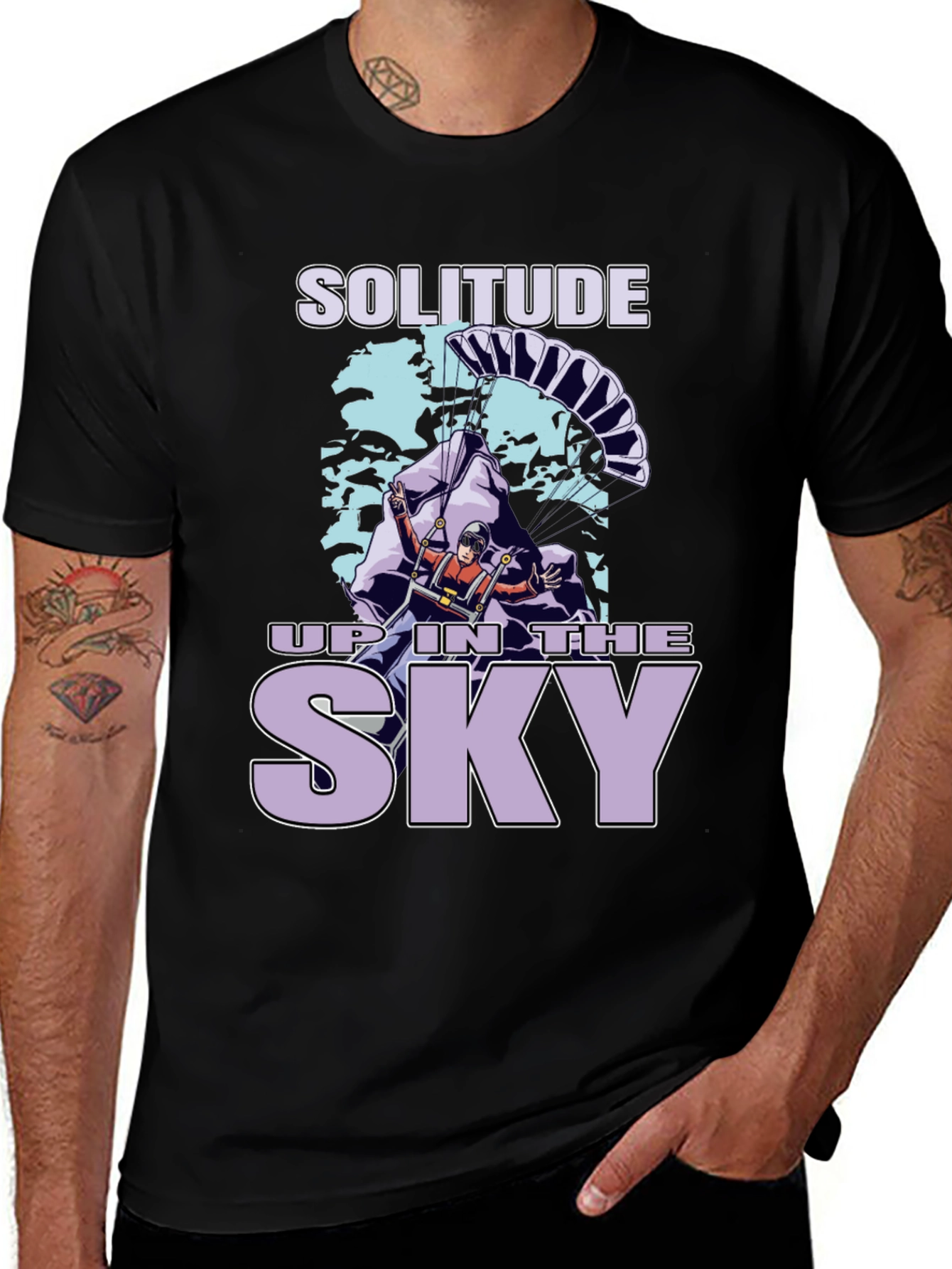 Solitude Up in the Sky Graphic T-Shirt