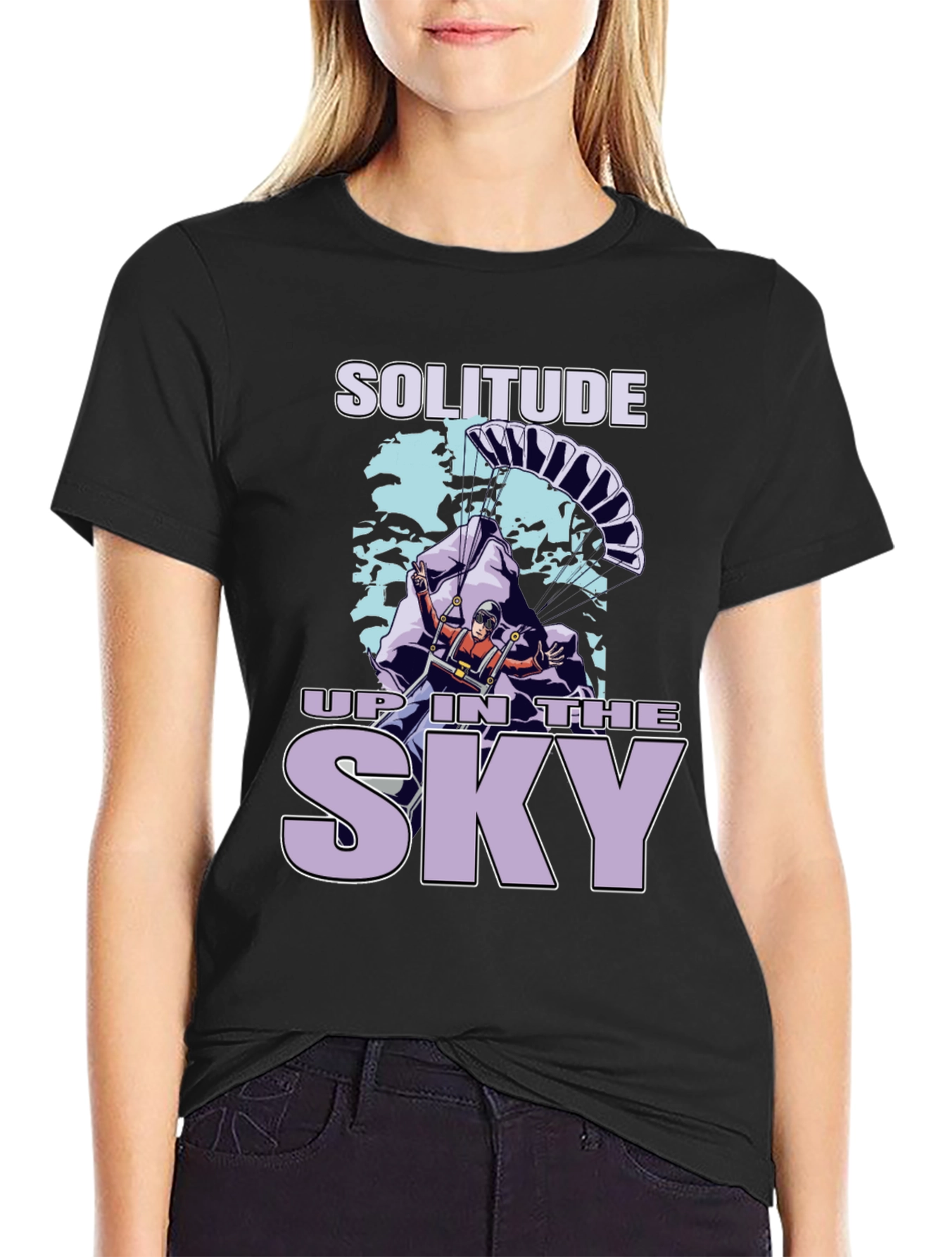 Solitude Up in the Sky Graphic T-Shirt