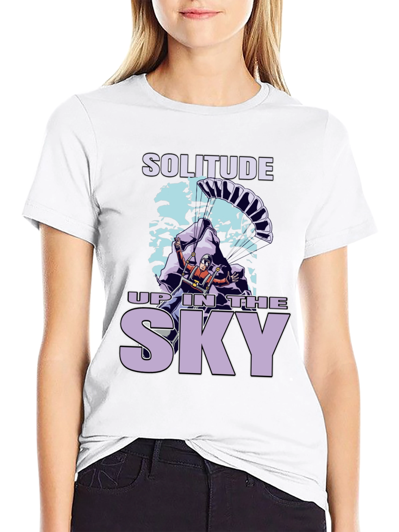 Solitude Up in the Sky Graphic T-Shirt
