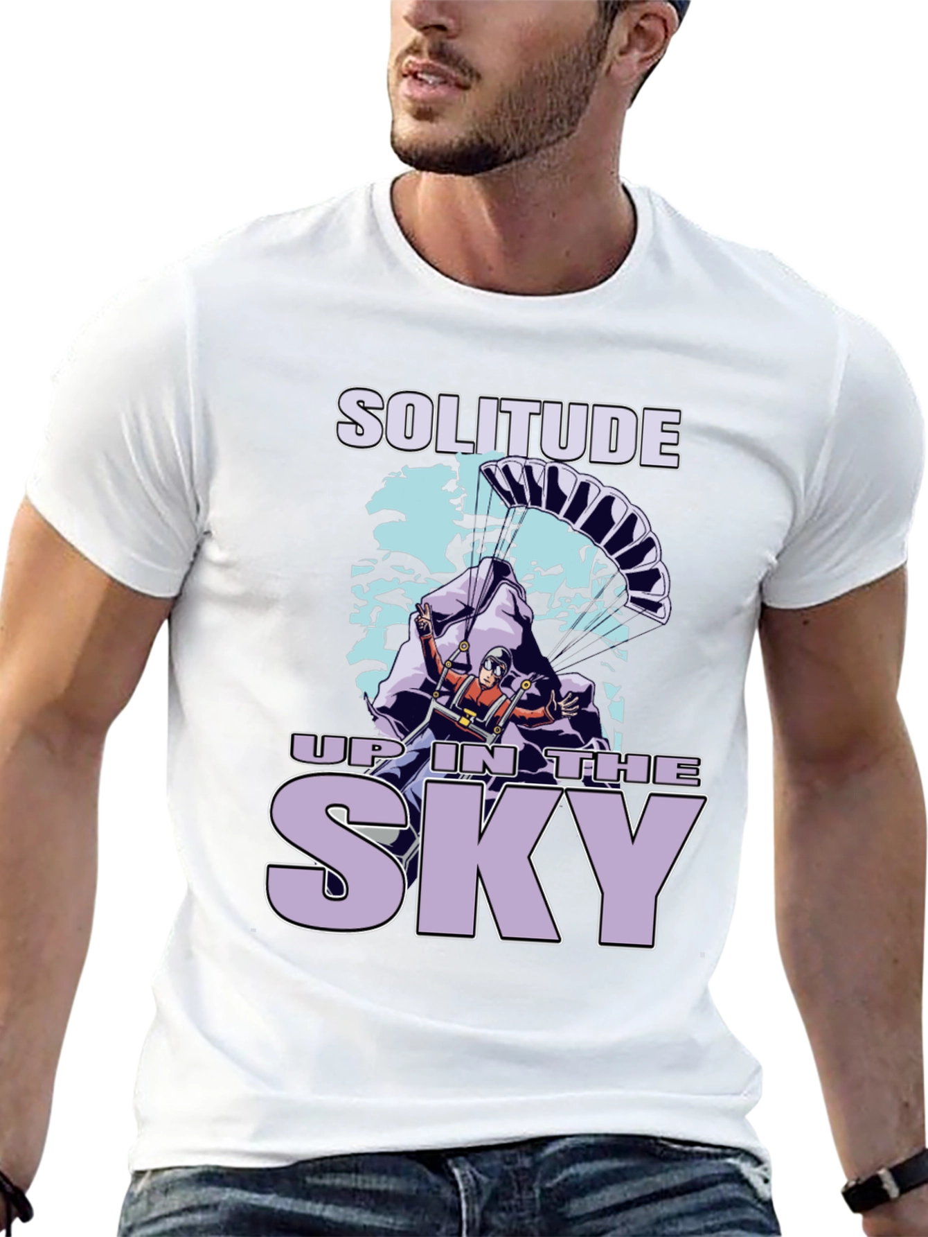 Solitude Up in the Sky Graphic T-Shirt