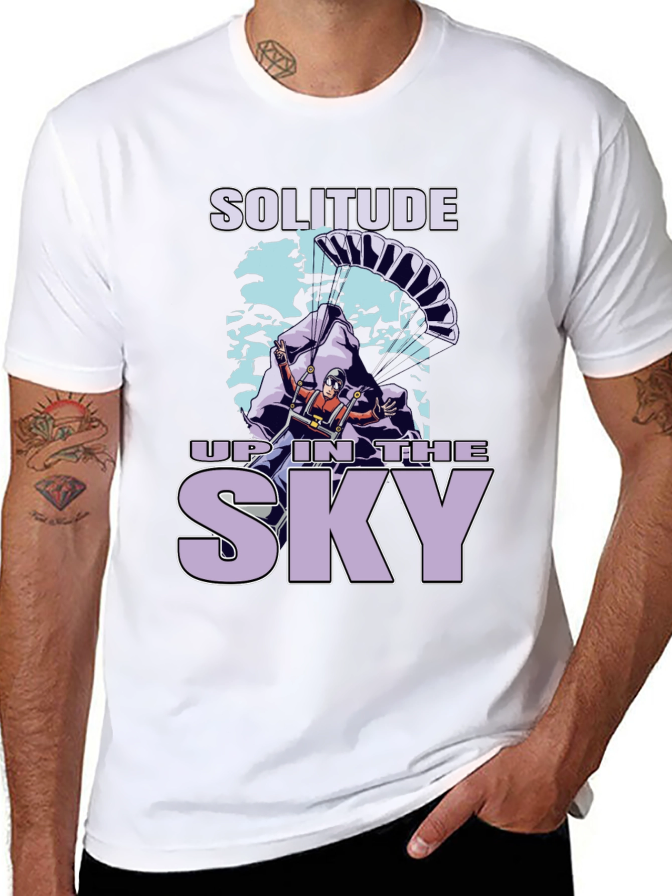Solitude Up in the Sky Graphic T-Shirt