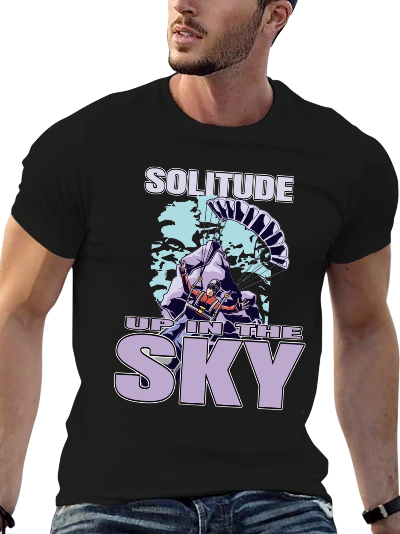 Solitude Up in the Sky Graphic T-Shirt