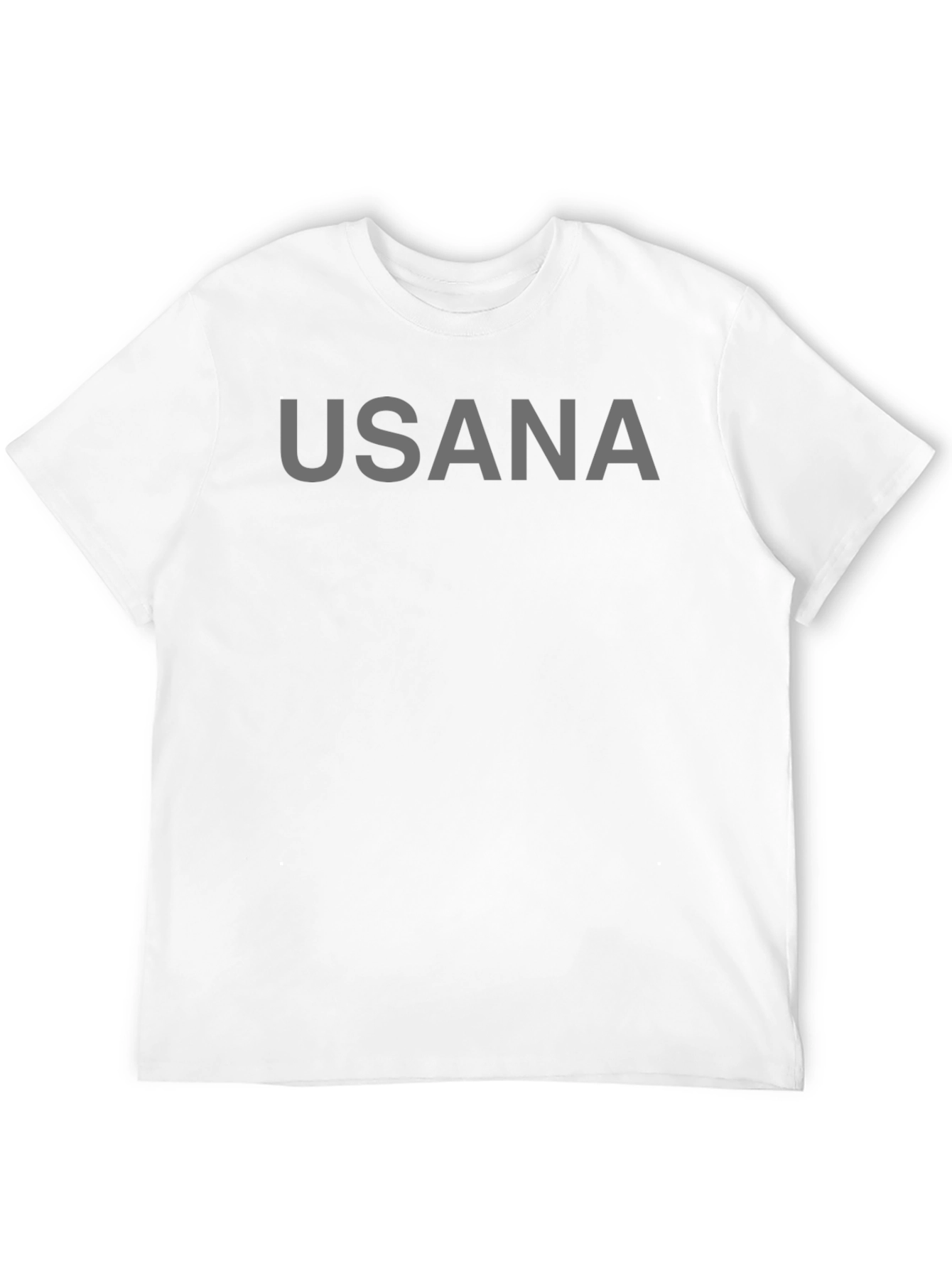 USANA Logo Black T-Shirt - Casual Comfort