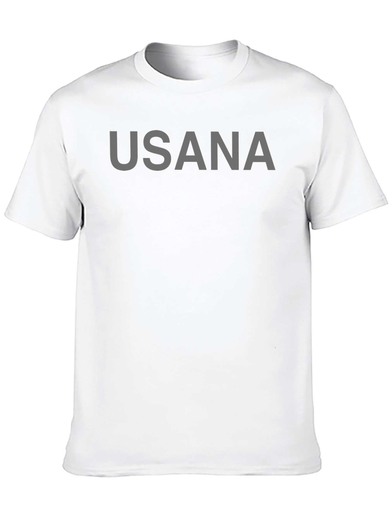 USANA Logo Black T-Shirt - Casual Comfort