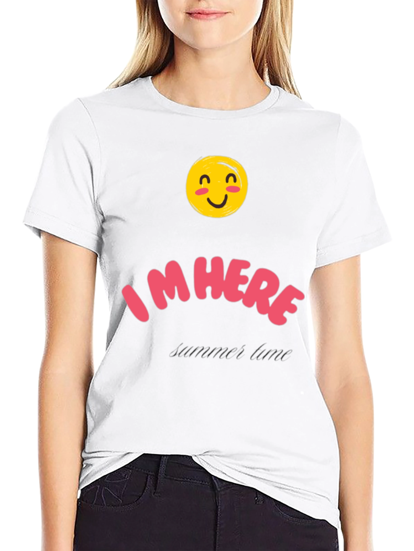 Im Here Summer Time Tee