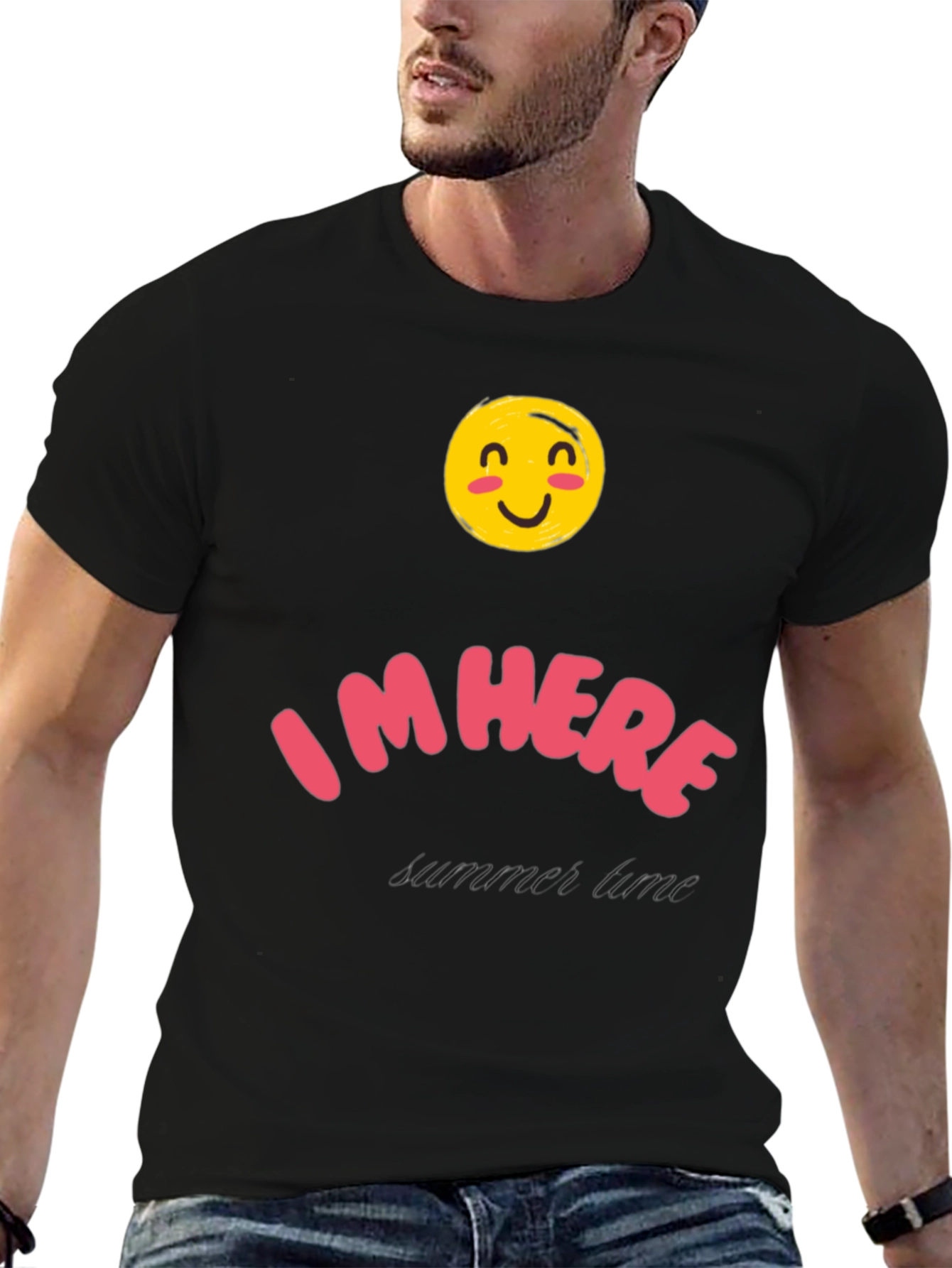 Im Here Summer Time Tee