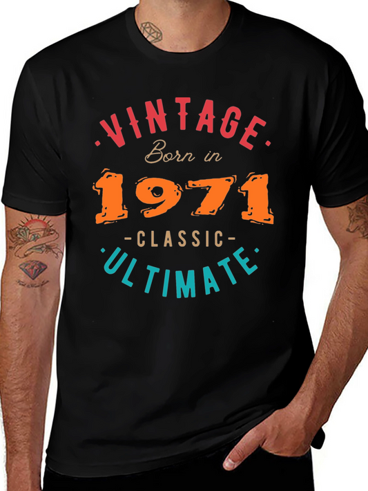 Vintage 1971 Birthday T-Shirt