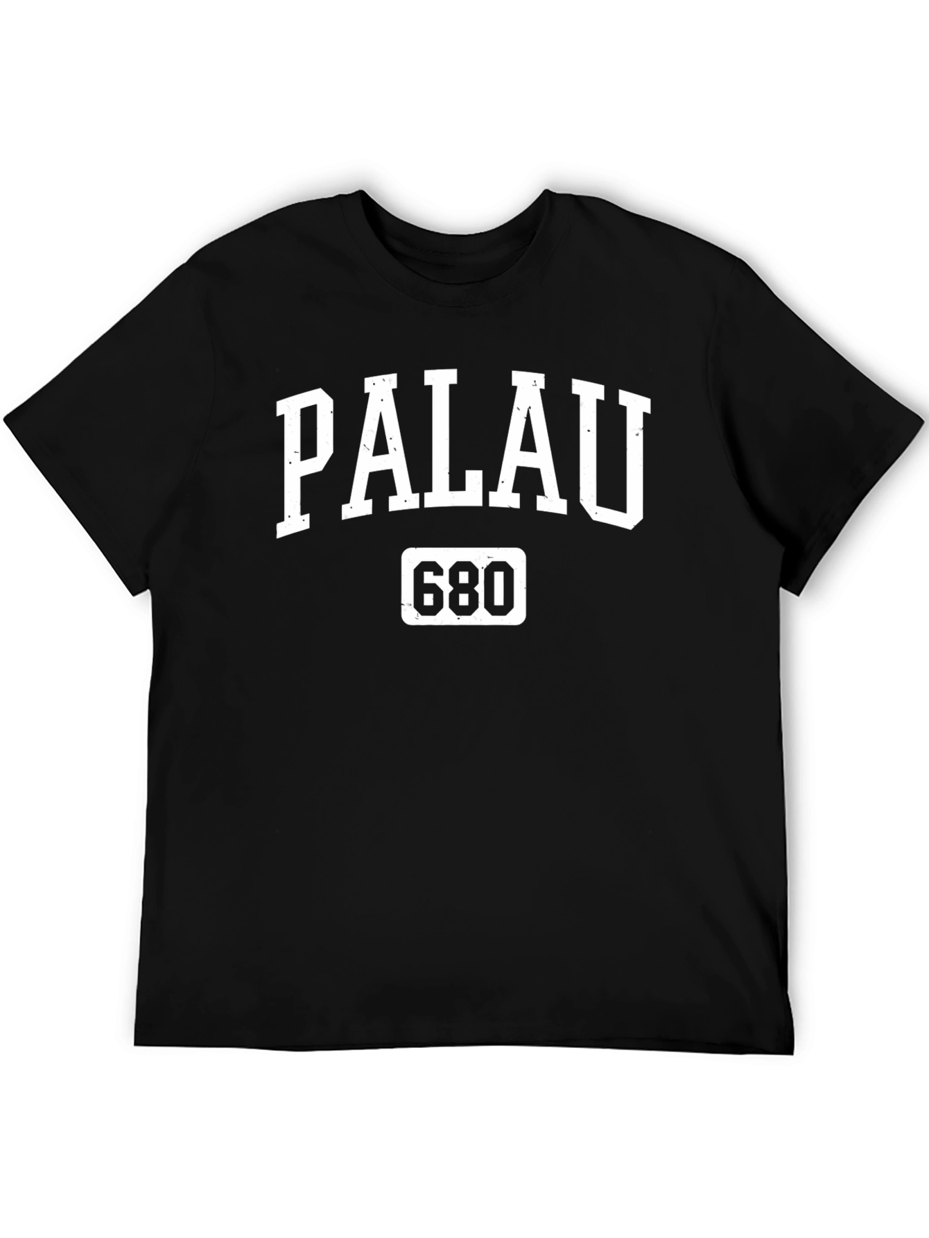 Palau 680 T-Shirt - Black Graphic Tee