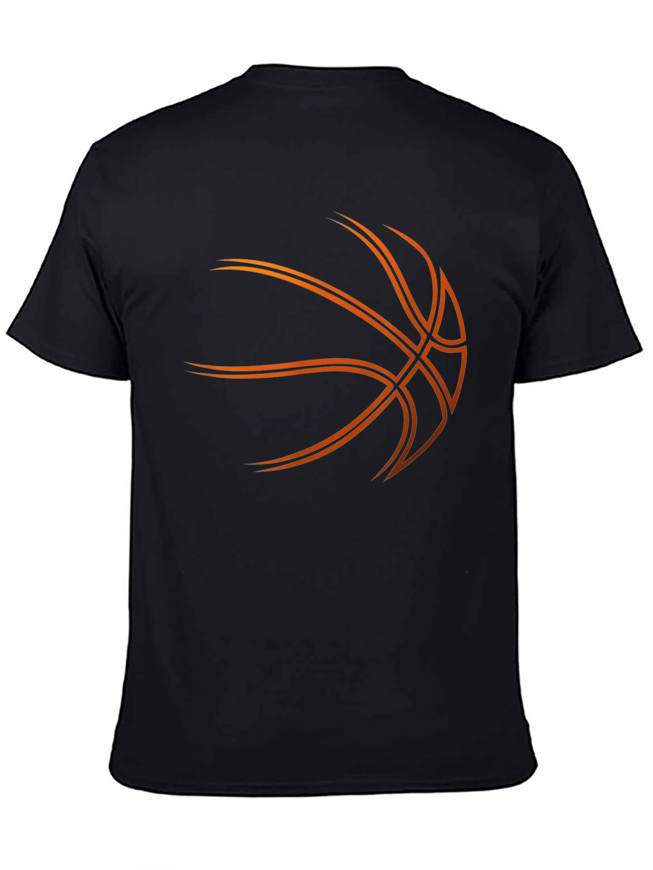 Basketball Graphic Tee - Black