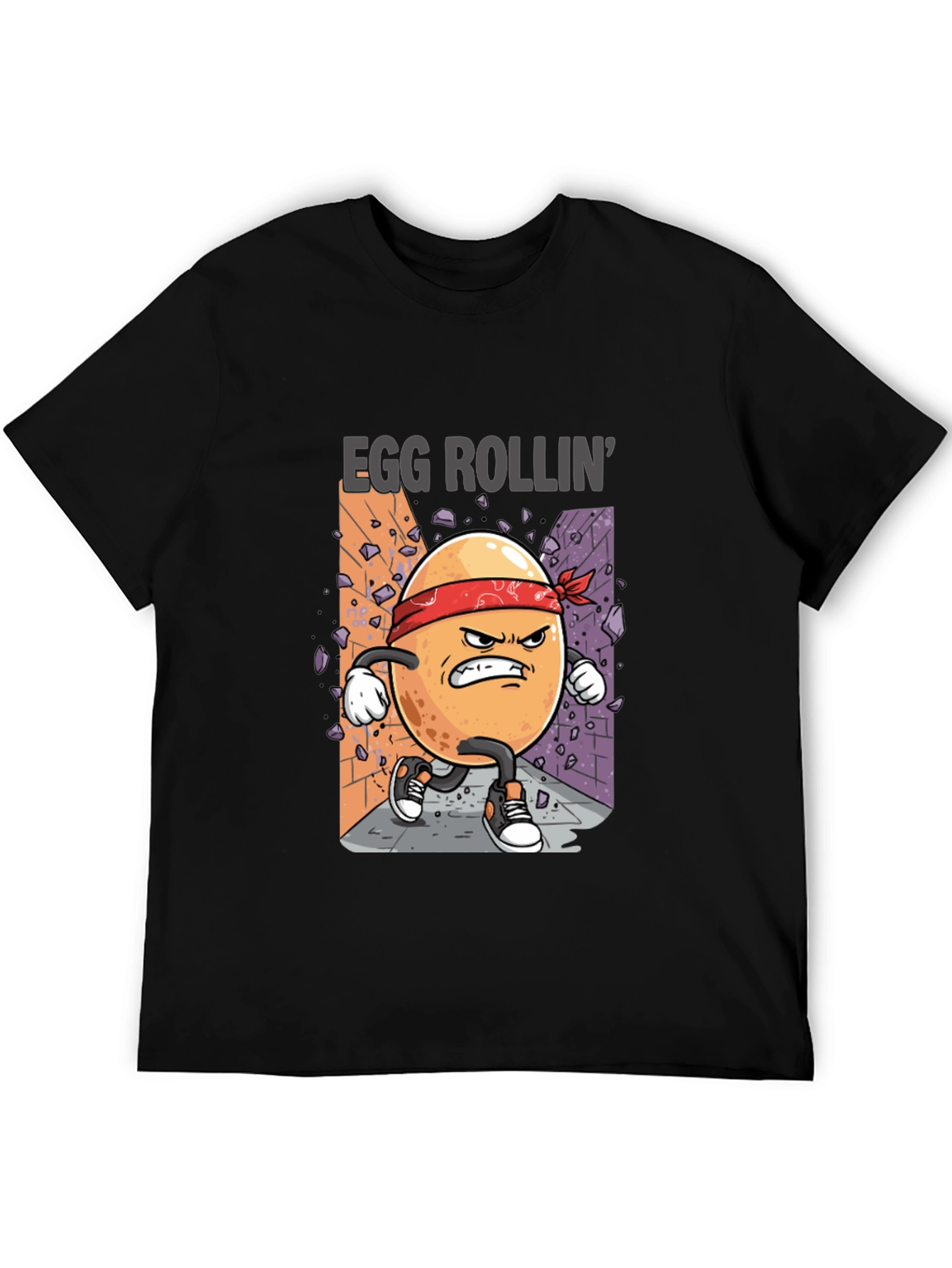 Egg Rollin Funny Graphic T-Shirt