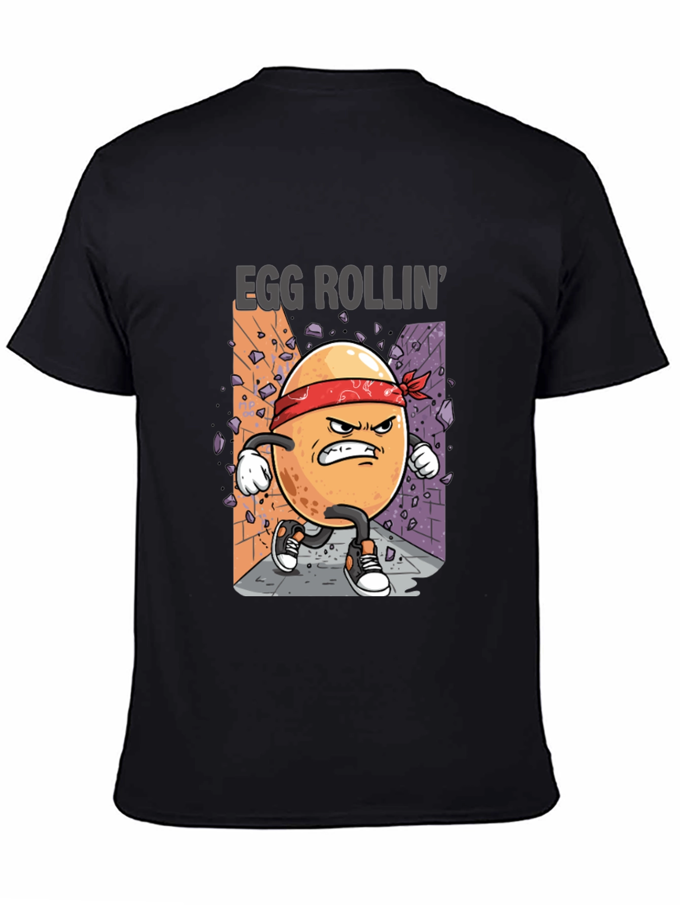 Egg Rollin Funny Graphic T-Shirt