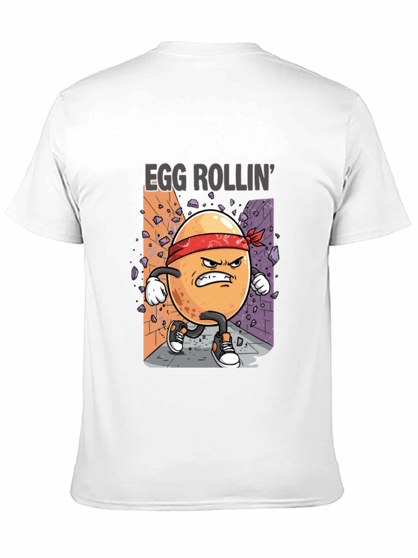 Egg Rollin Funny Graphic T-Shirt